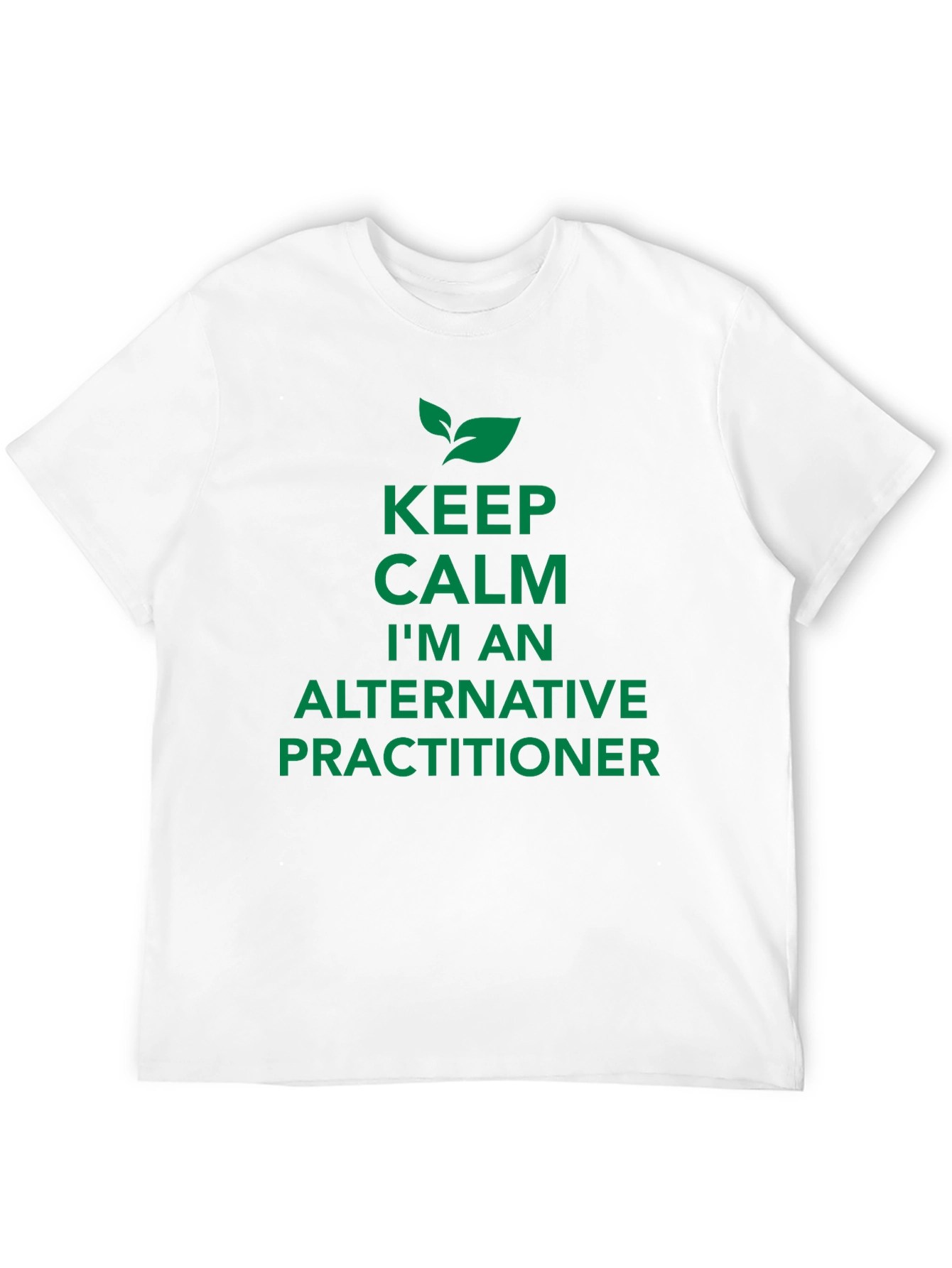 Keep Calm Alternative Practitioner Black Tee