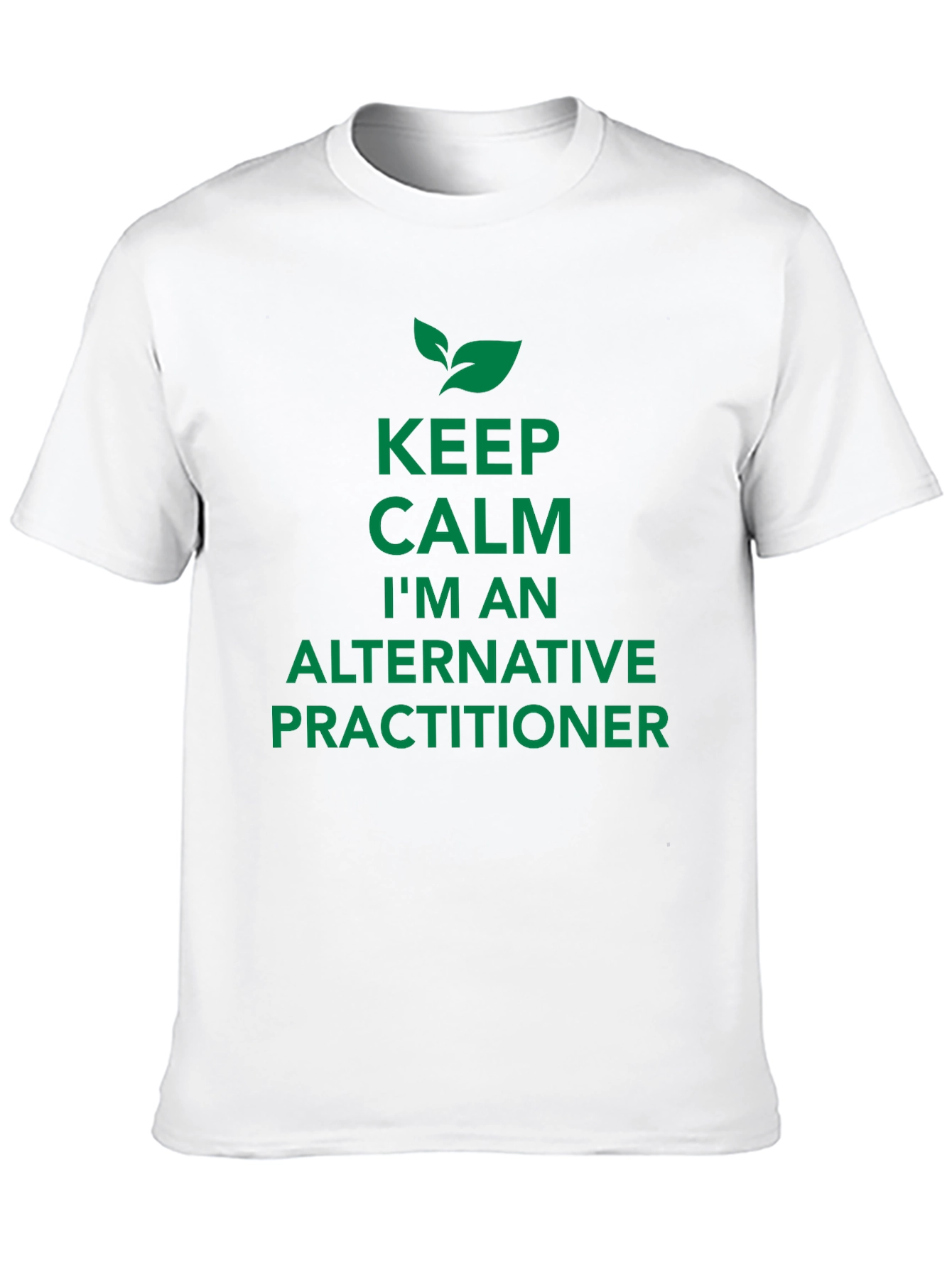 Keep Calm Alternative Practitioner Black Tee
