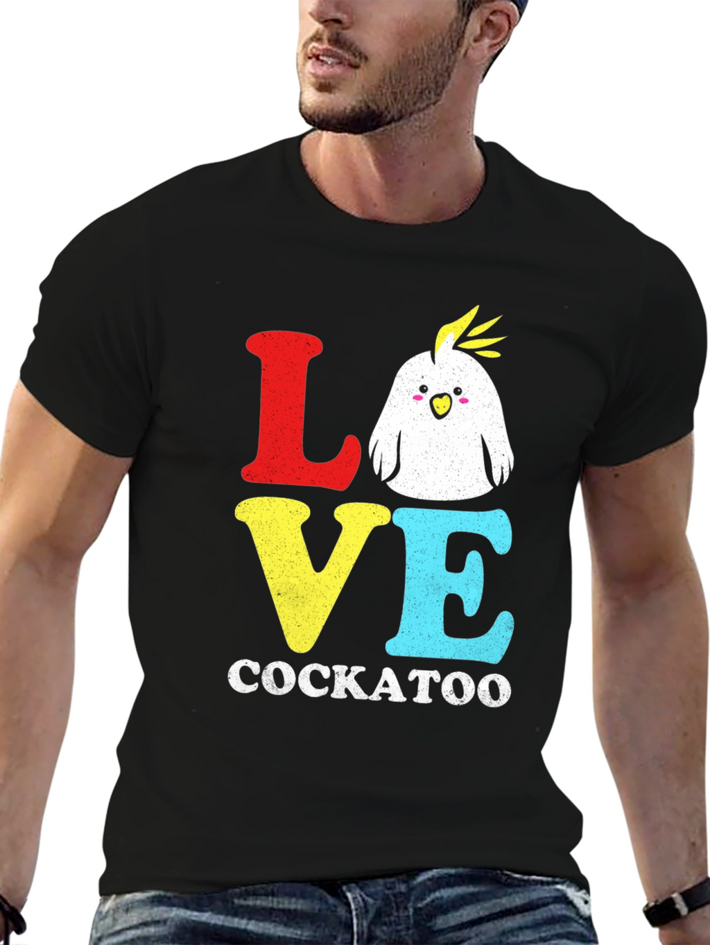 Love Cockatoo T-Shirt - Cute Bird Lover Tee