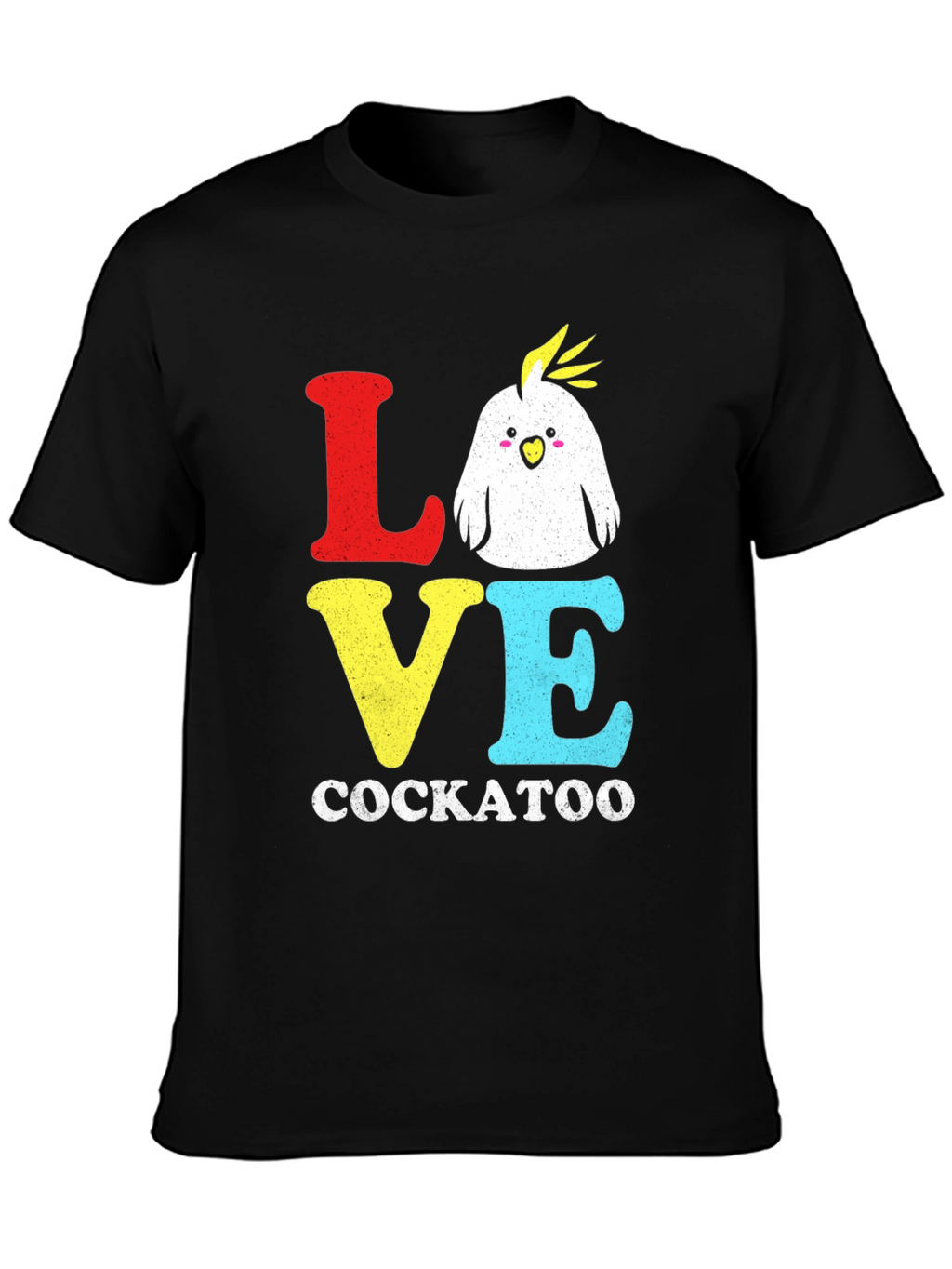 Love Cockatoo T-Shirt - Cute Bird Lover Tee