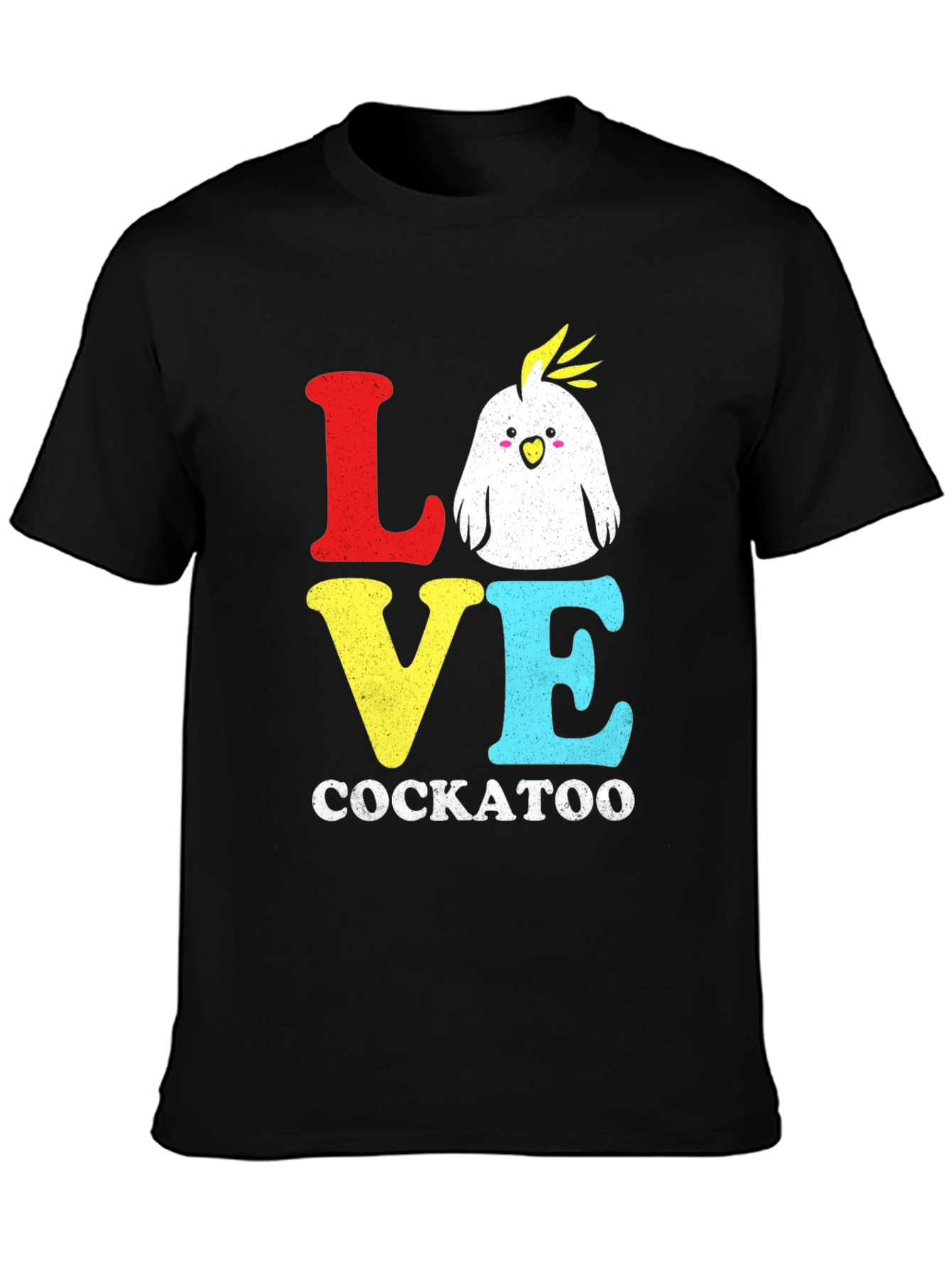 Love Cockatoo T-Shirt - Cute Bird Lover Tee