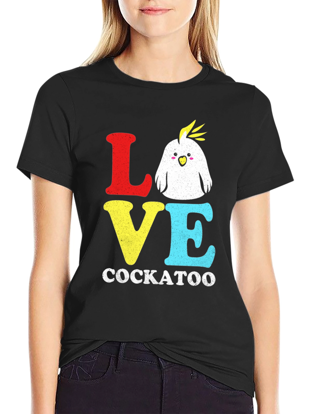 Love Cockatoo T-Shirt - Cute Bird Lover Tee