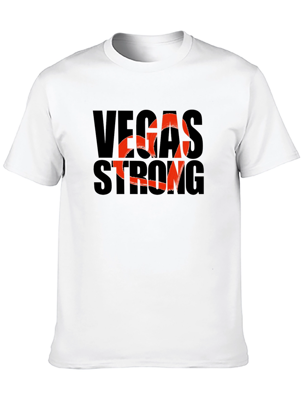 Vegas Strong Graphic T-Shirt - Support Las Vegas!