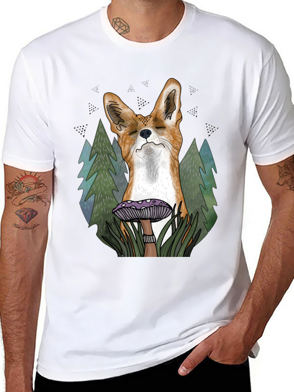 Zen Fox Graphic Tee