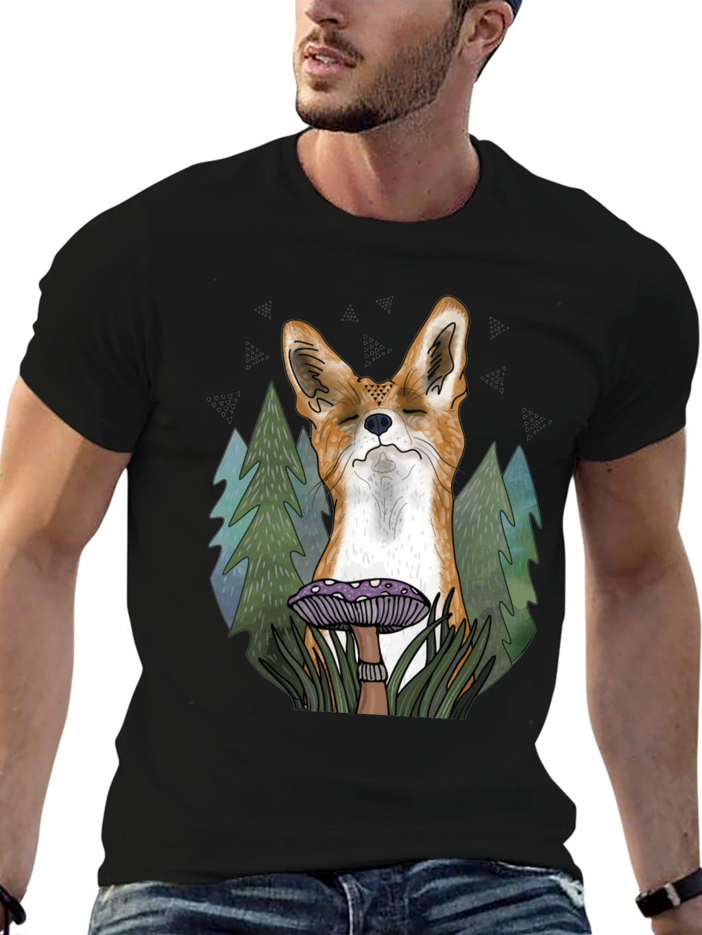 Zen Fox Graphic Tee