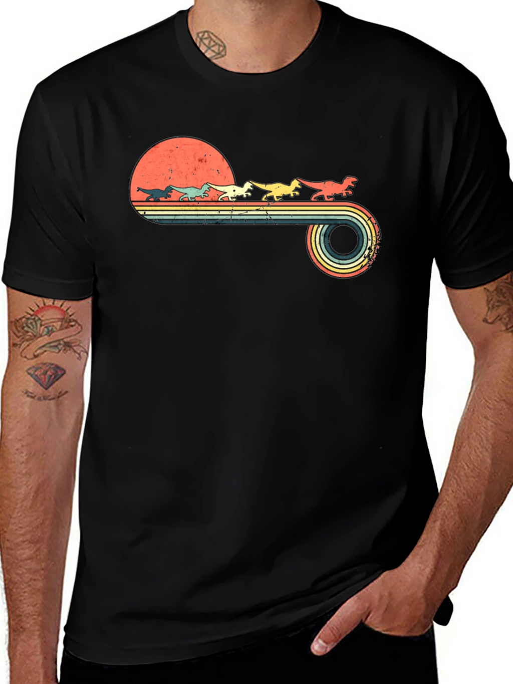 Retro Dinosaur T-Shirt