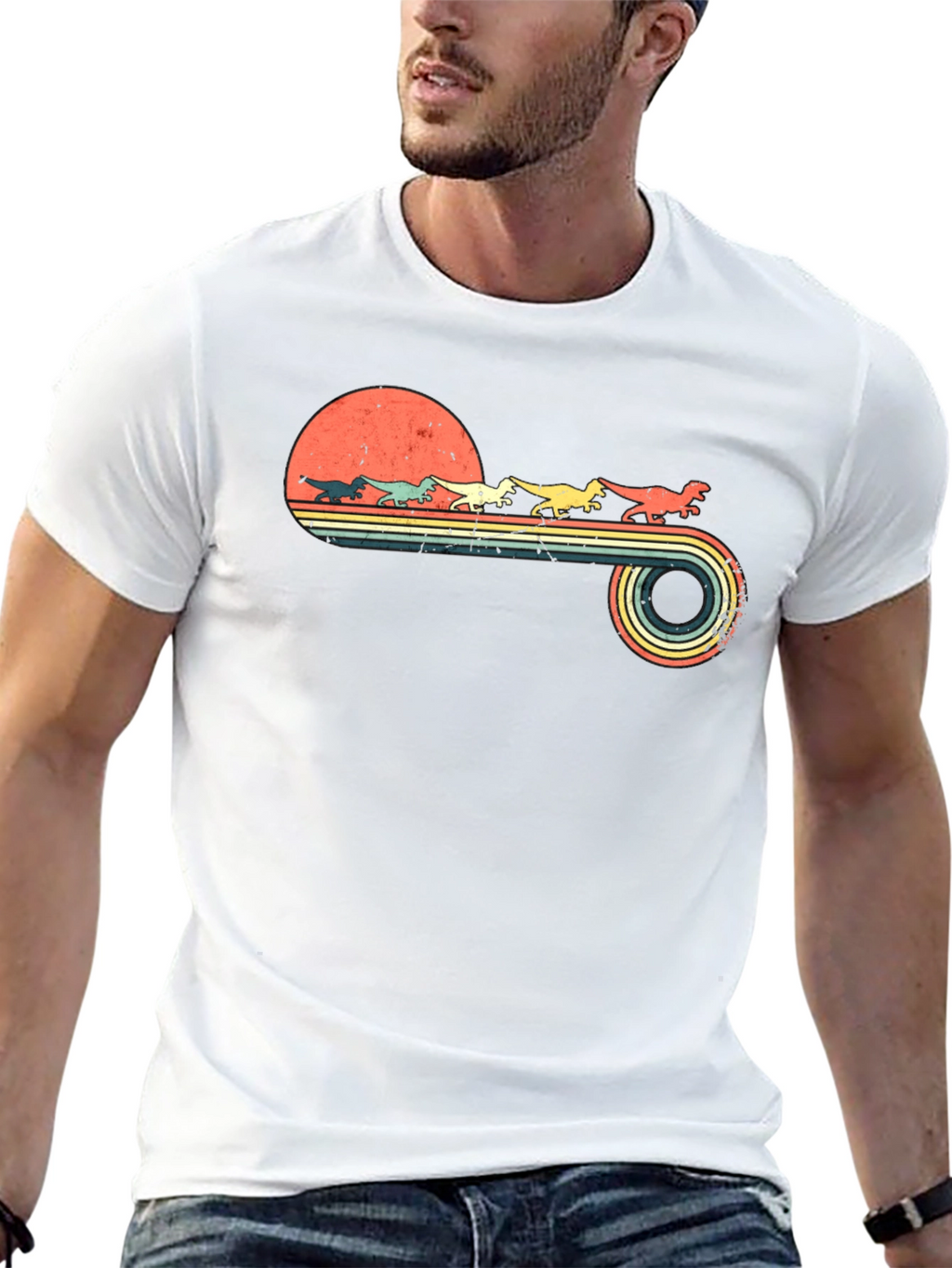 Retro Dinosaur T-Shirt