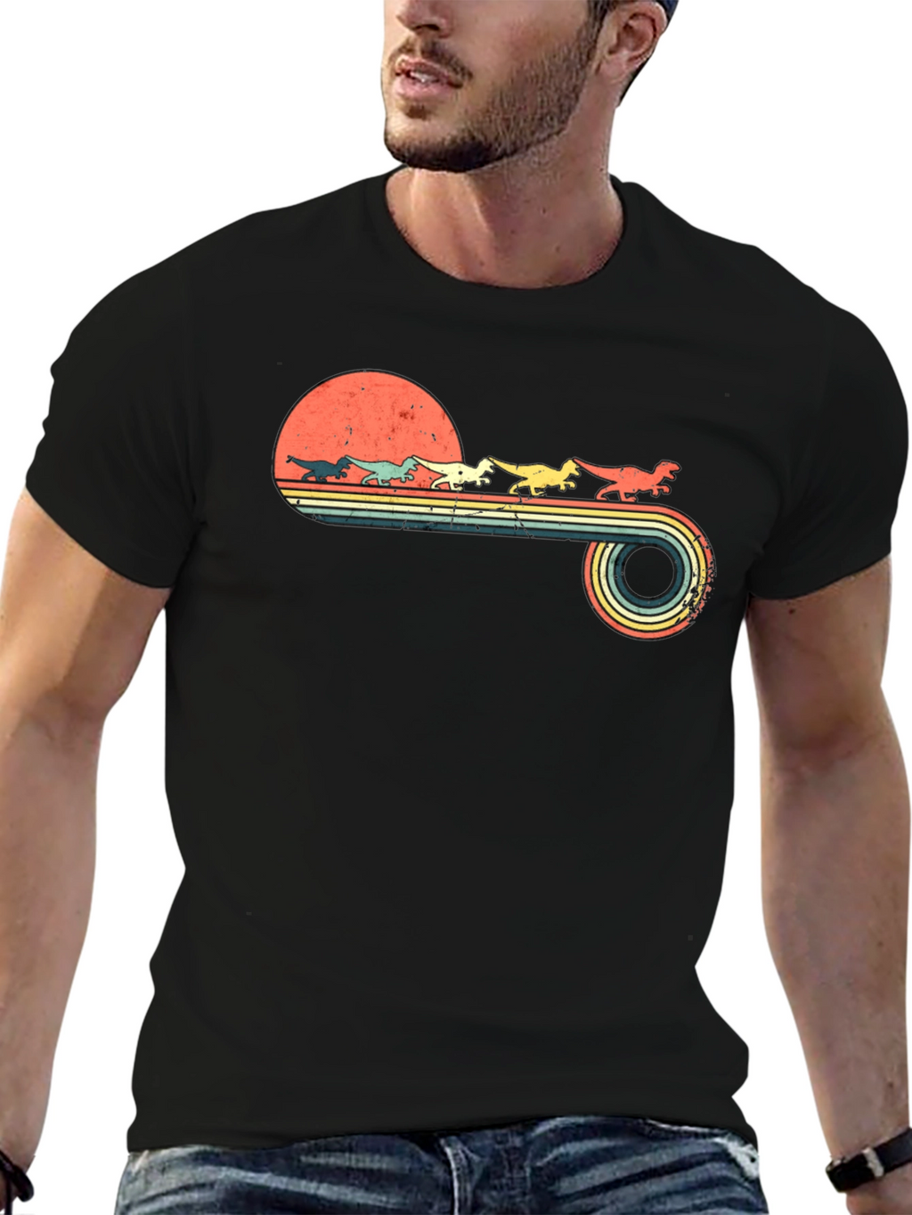 Retro Dinosaur T-Shirt