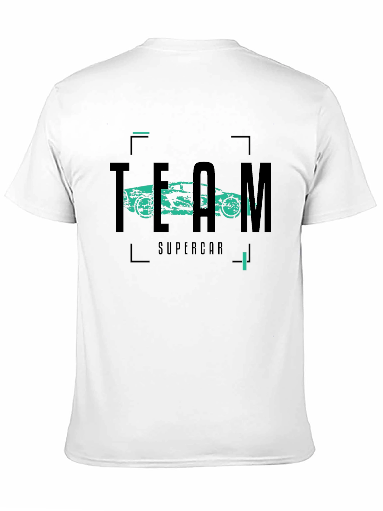 Team Supercar Black Graphic Tee