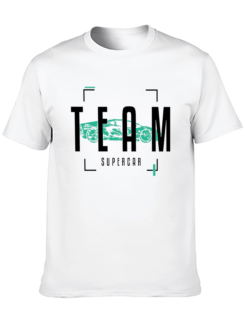 Team Supercar Black Graphic Tee