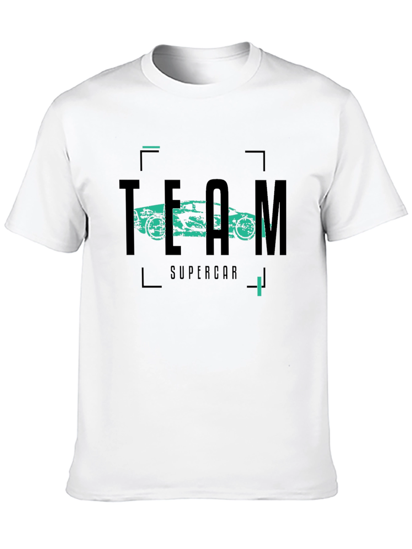 Team Supercar Black Graphic Tee