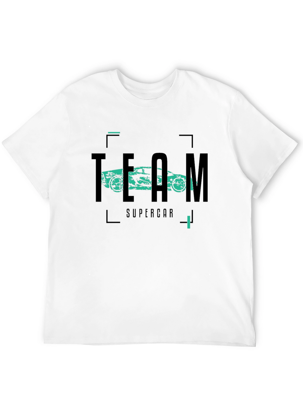Team Supercar Black Graphic Tee