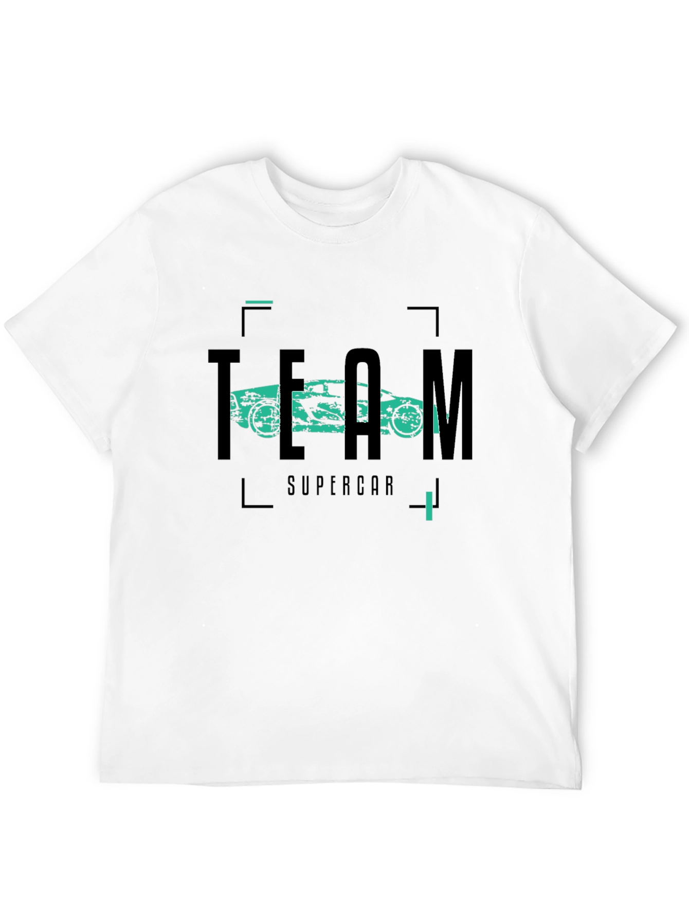 Team Supercar Black Graphic Tee