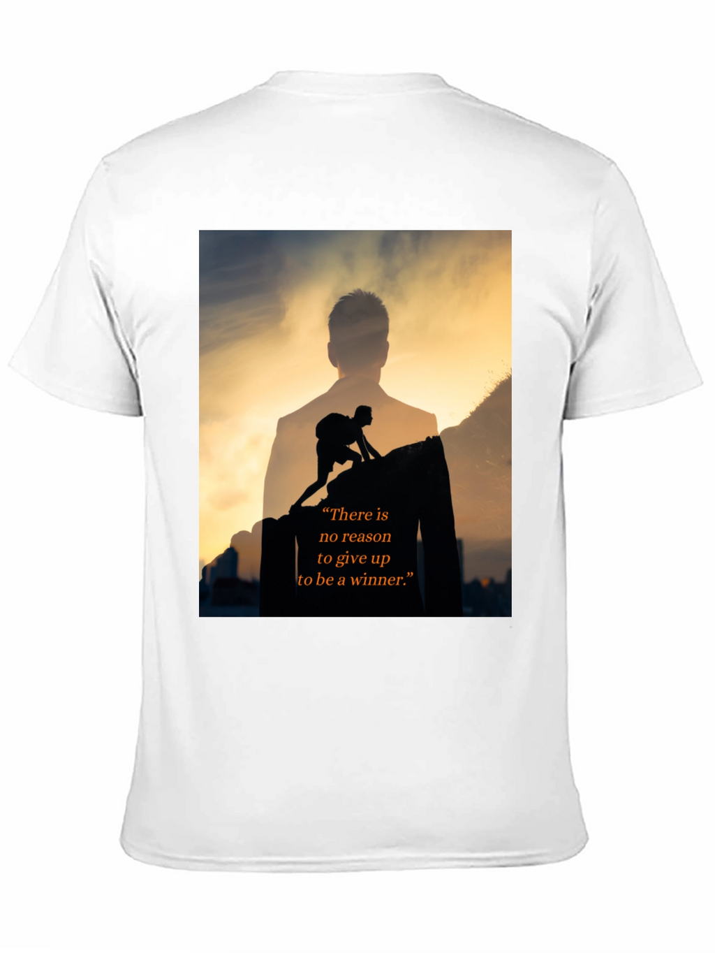 Motivational Be A Winner Black T-Shirt
