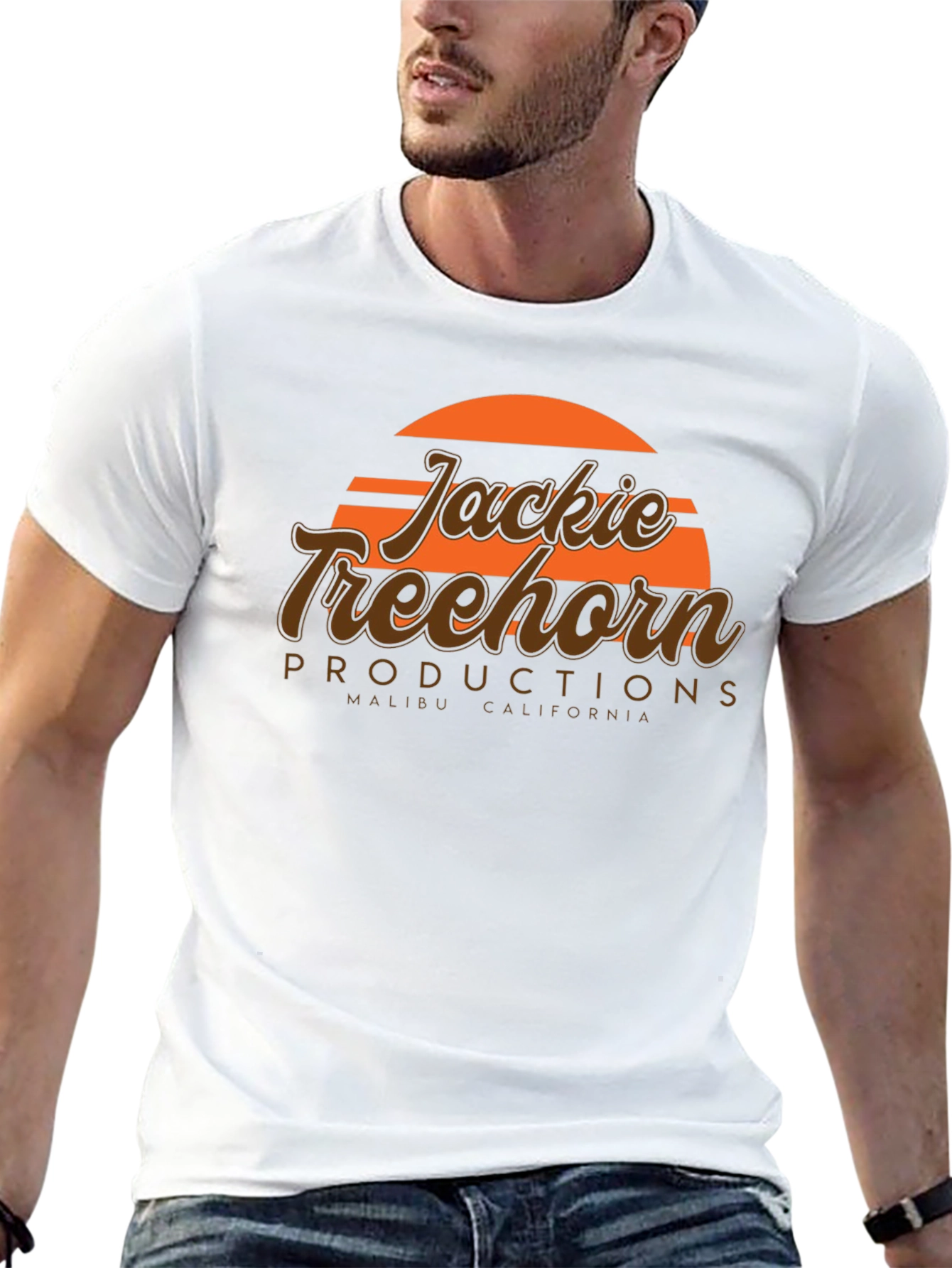 Jackie Treehorn Productions Black T-Shirt