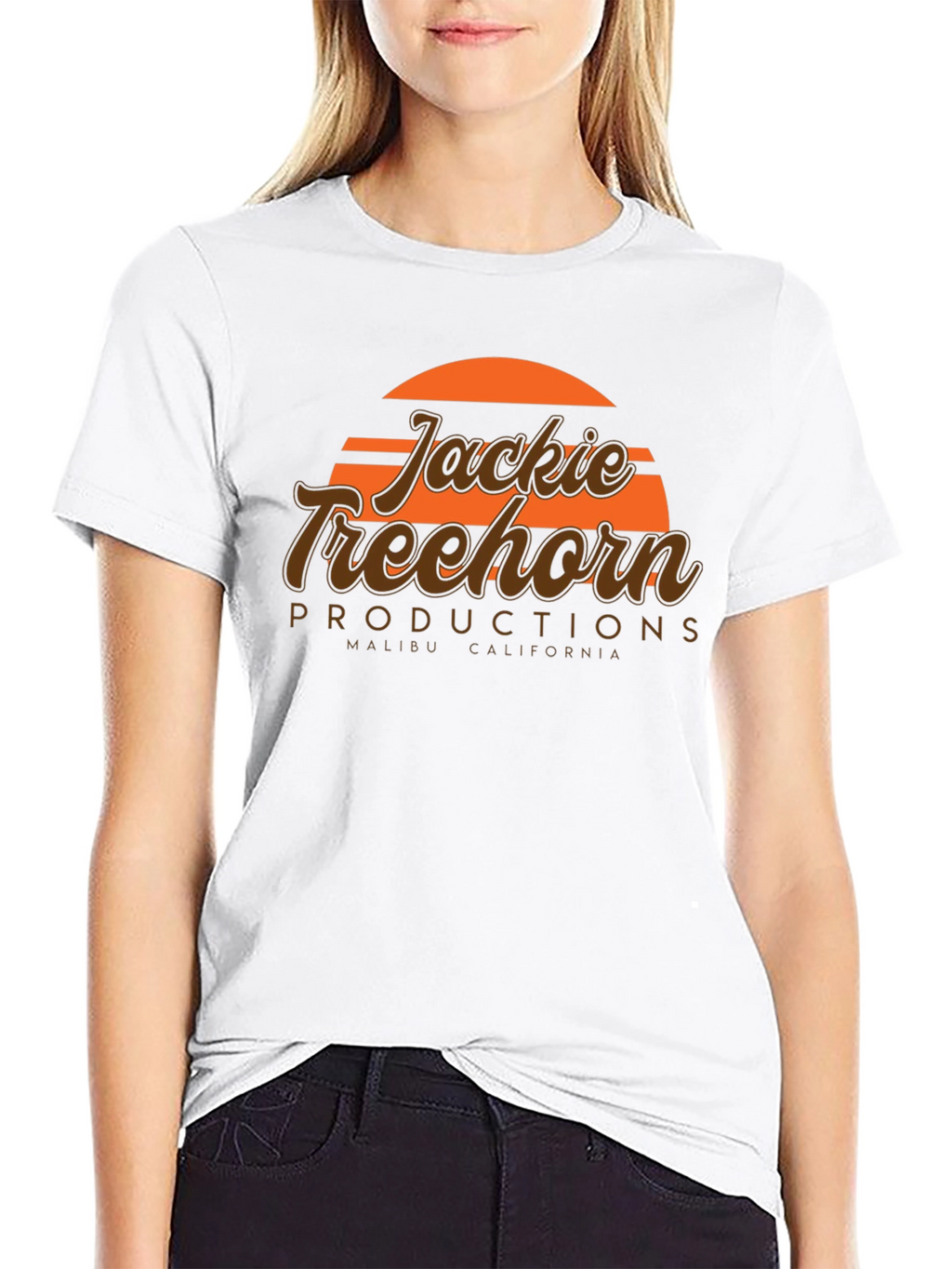 Jackie Treehorn Productions Black T-Shirt