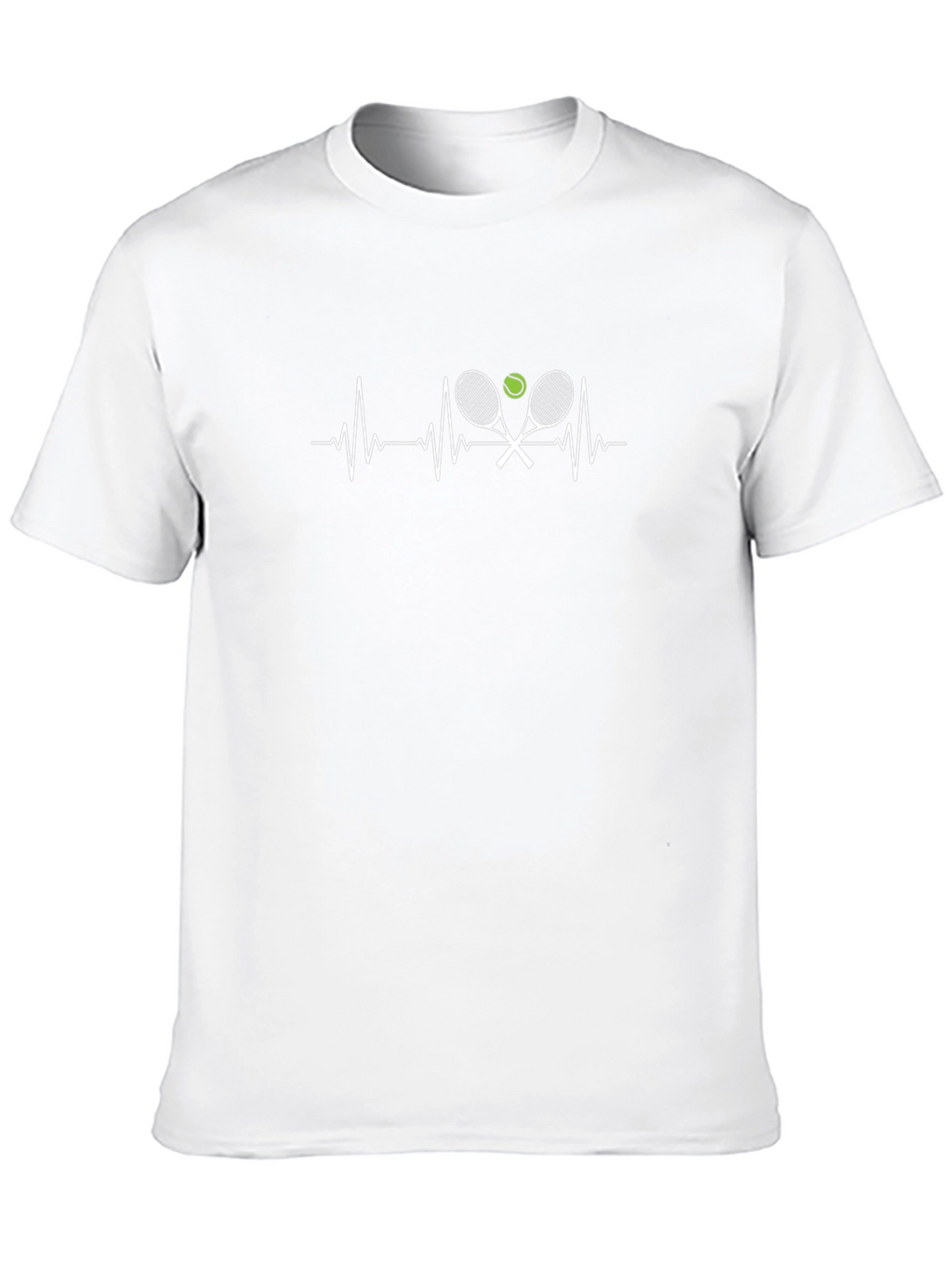 Tennis Heartbeat T-Shirt - Love the Game!