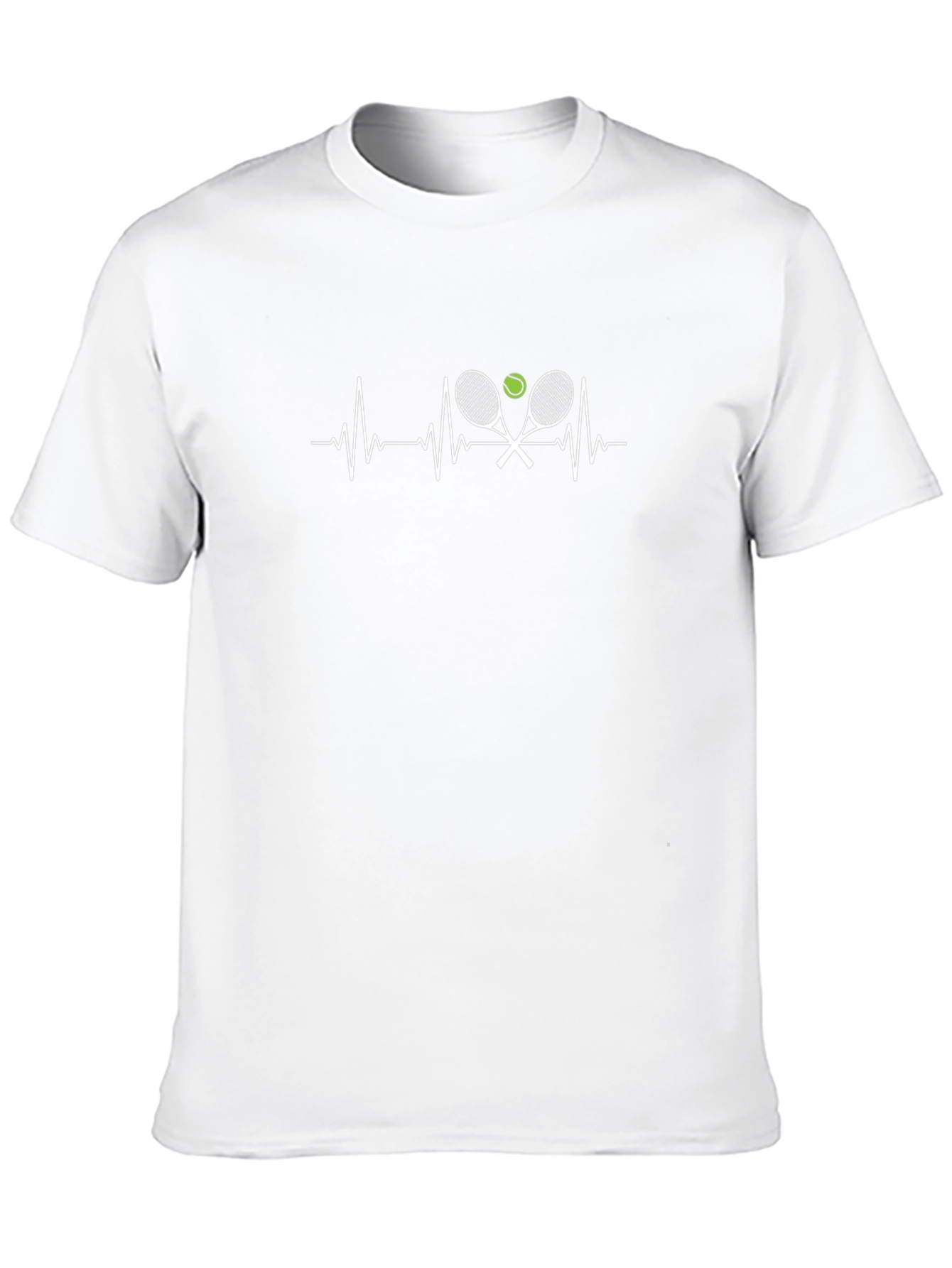 Tennis Heartbeat T-Shirt - Love the Game!