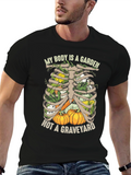 Vegetarian T-Shirt: My Body is a Garden