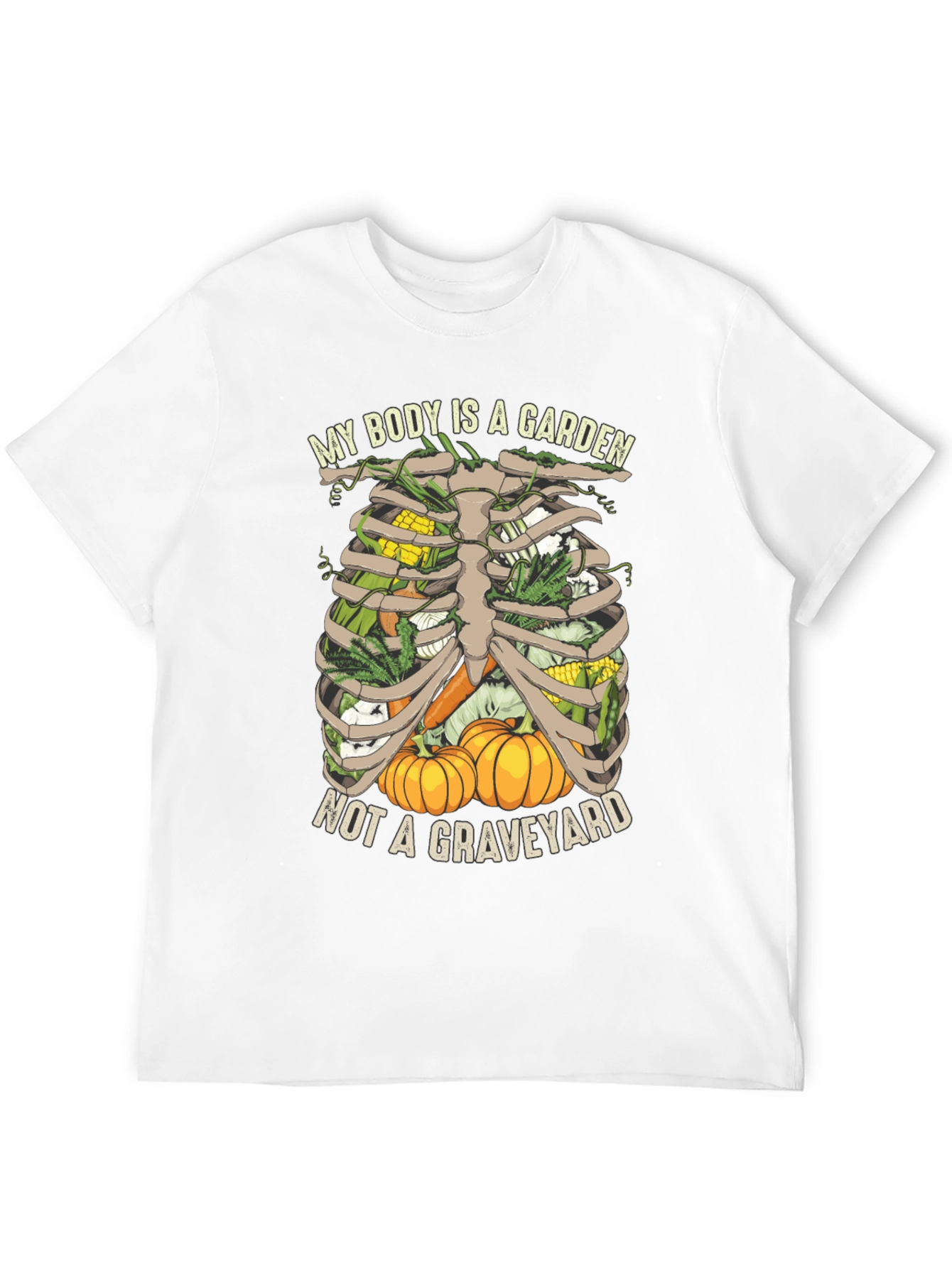 Vegetarian T-Shirt: My Body is a Garden