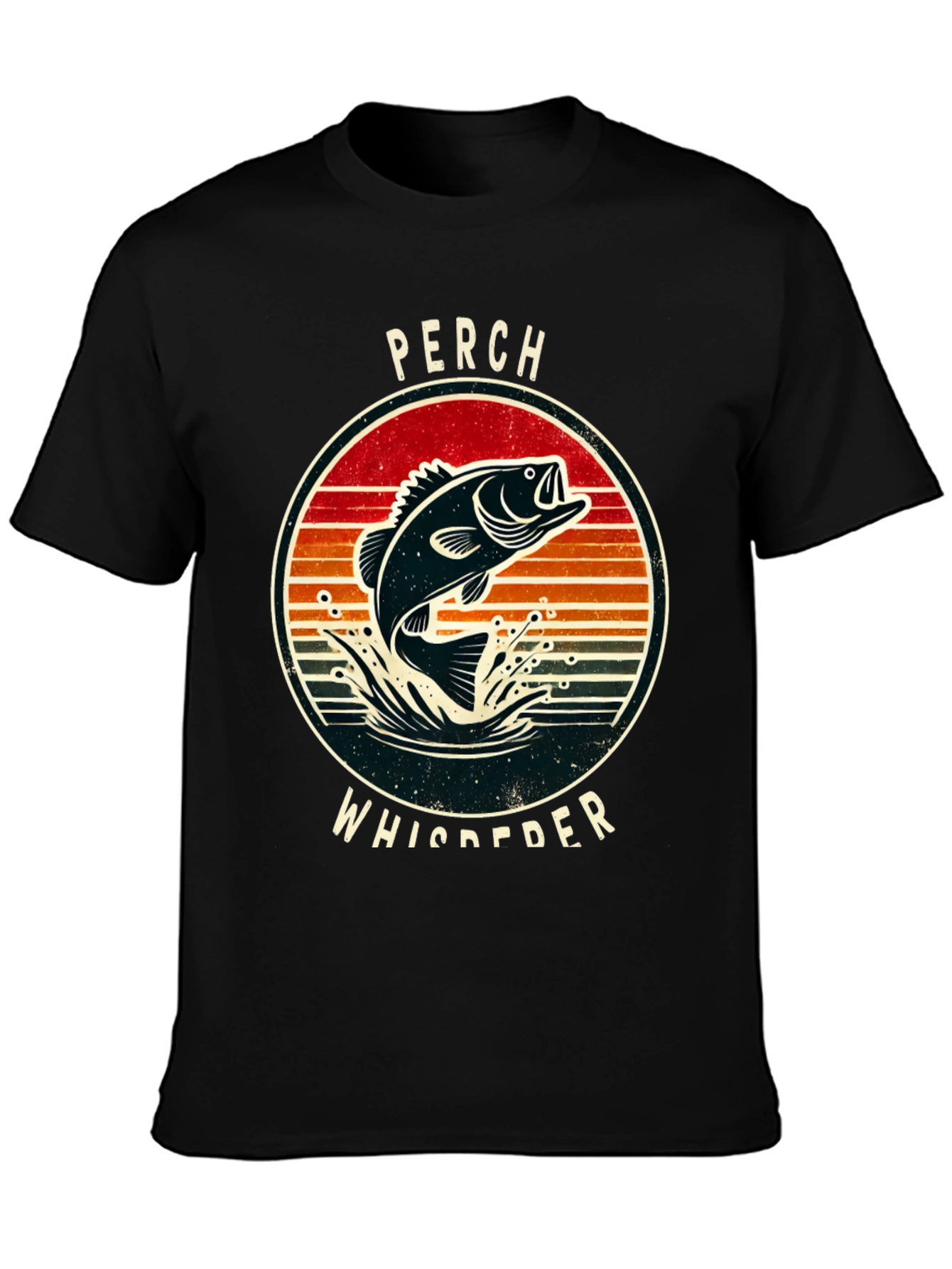 Perch Whisperer Graphic T-Shirt - Fishing Tee