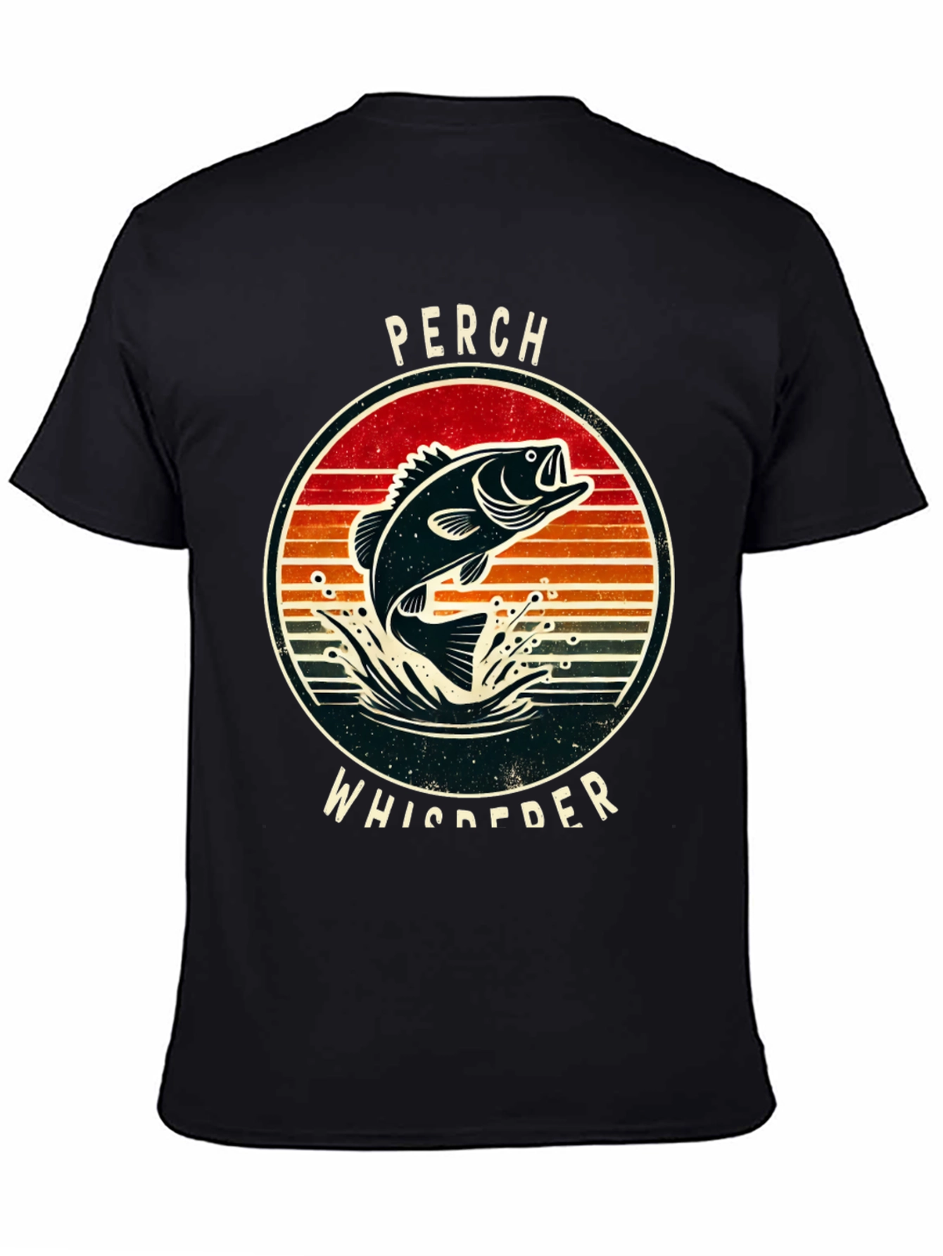 Perch Whisperer Graphic T-Shirt - Fishing Tee