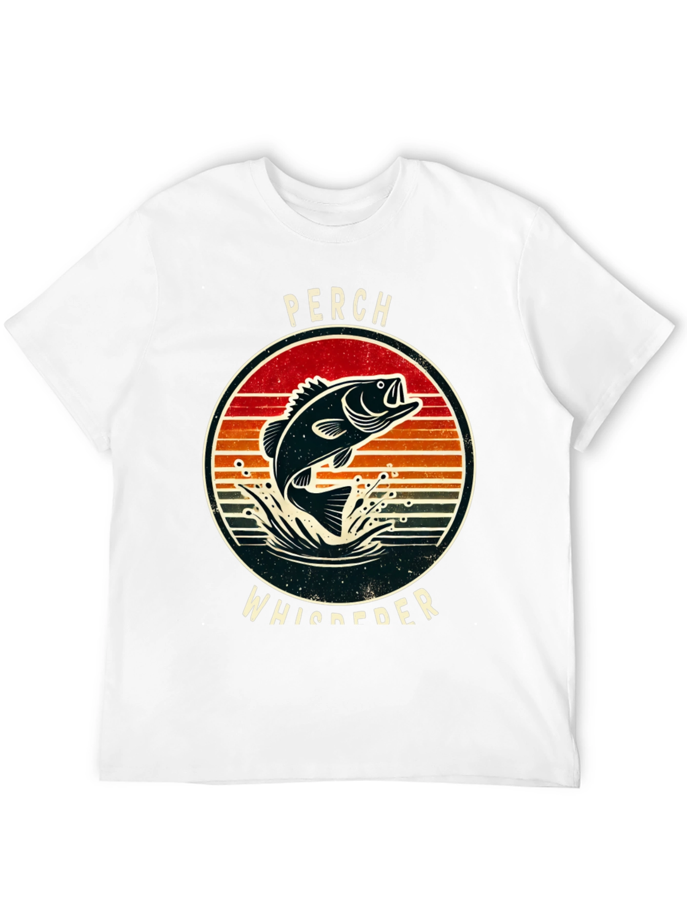 Perch Whisperer Graphic T-Shirt - Fishing Tee