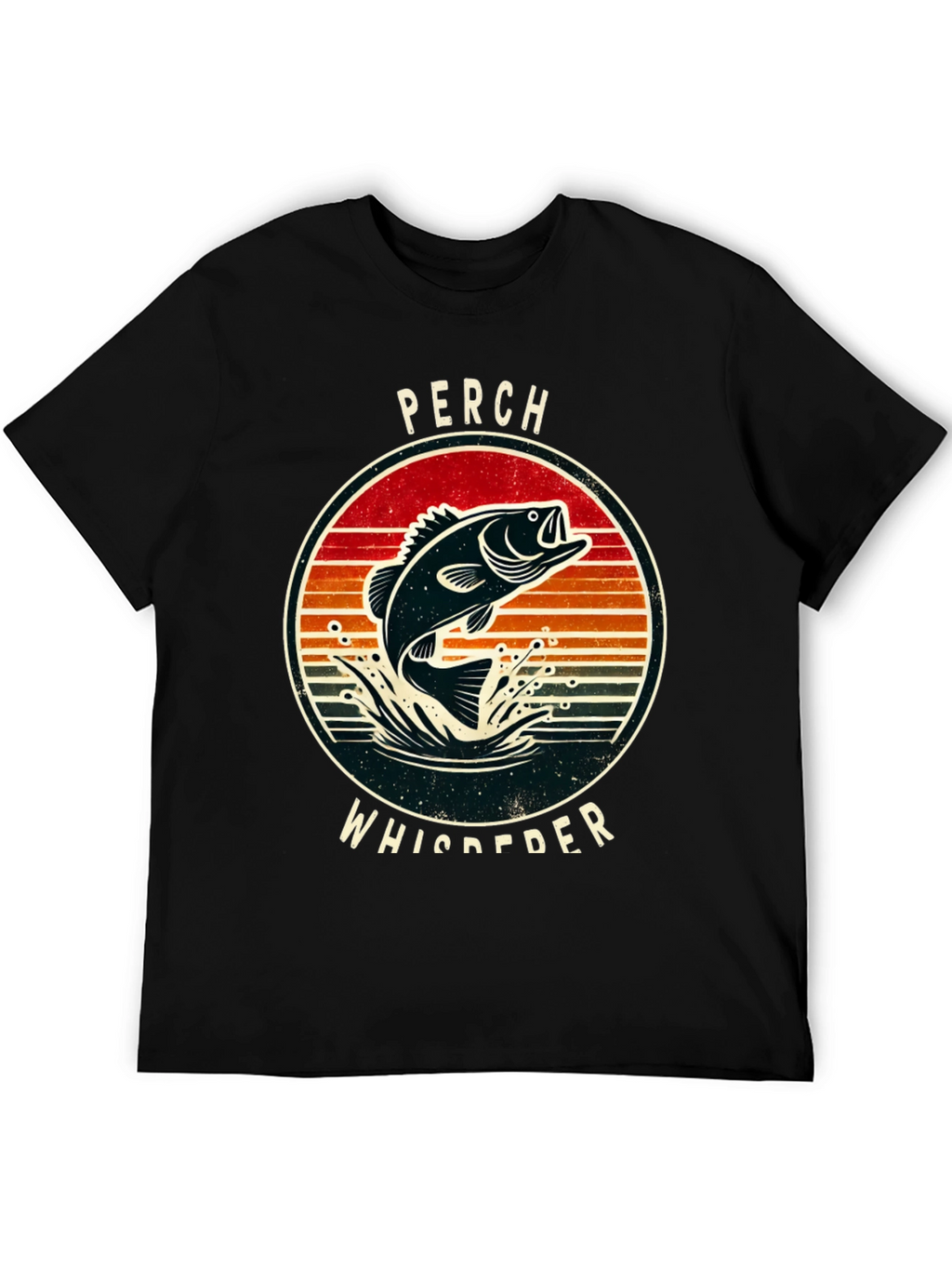 Perch Whisperer Graphic T-Shirt - Fishing Tee