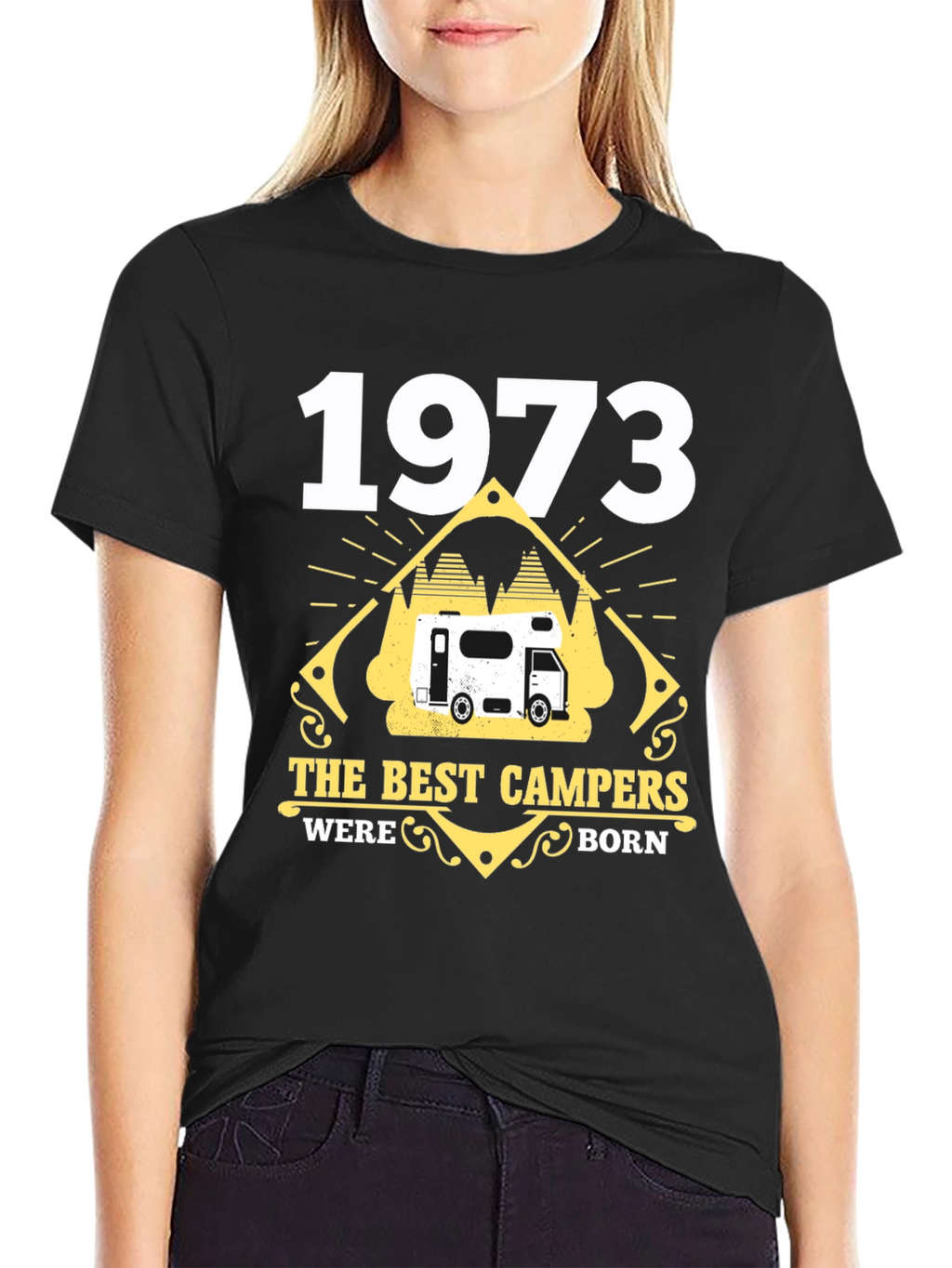 1973 The Best Campers Were Born T-Shirt