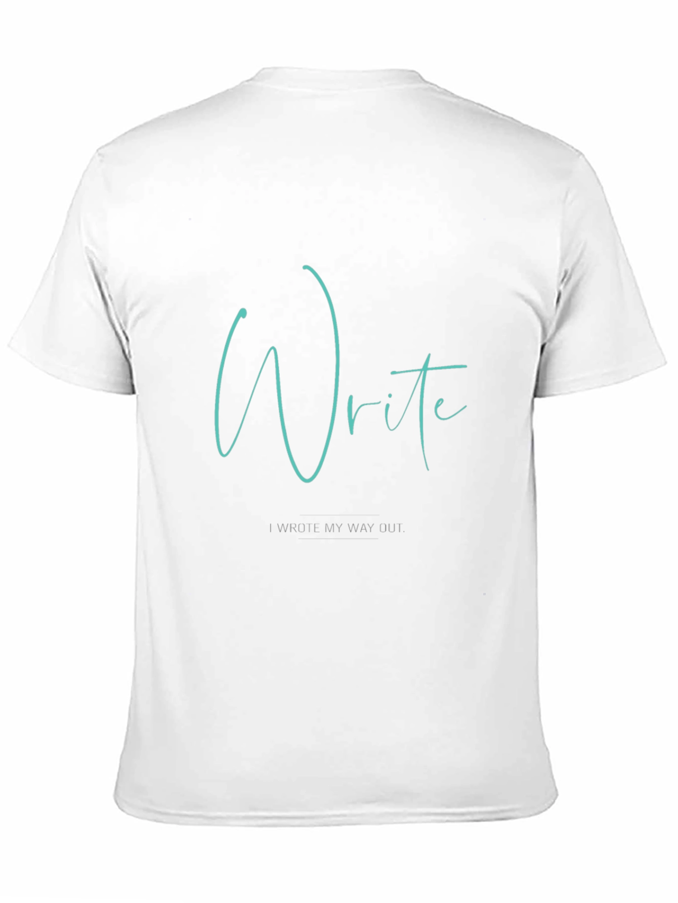 Write My Way Out Black Graphic Tee