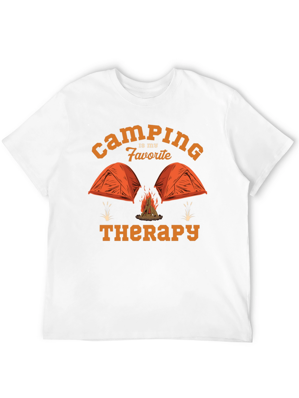 Camping is My Favorite Therapy T-Shirt