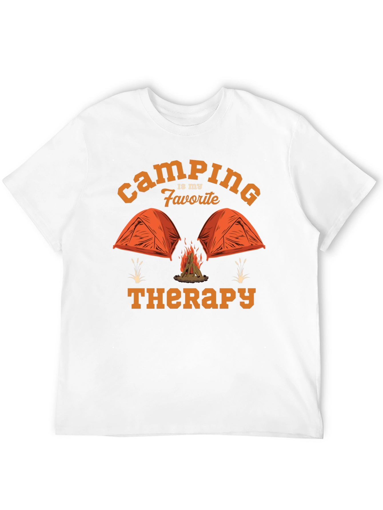 Camping is My Favorite Therapy T-Shirt