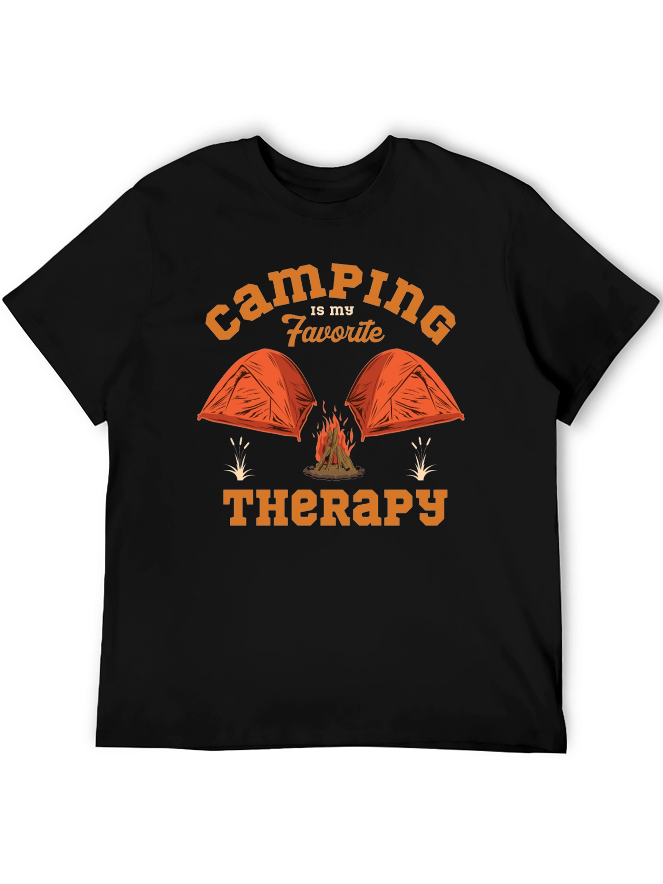 Camping is My Favorite Therapy T-Shirt