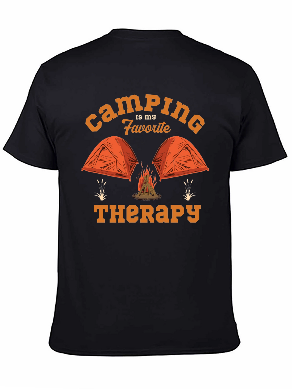 Camping is My Favorite Therapy T-Shirt