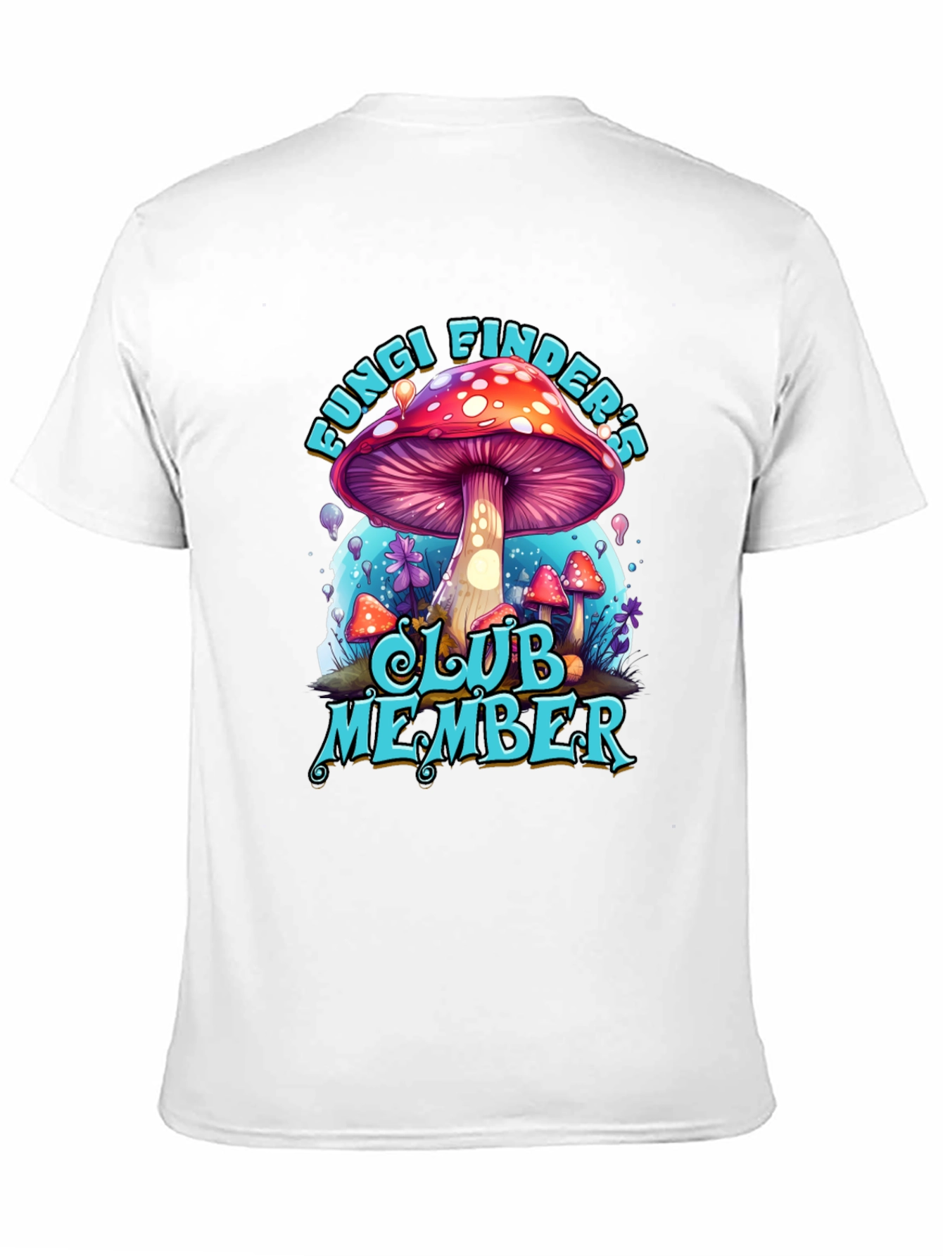 Fungi Finders Club Member Graphic T-Shirt