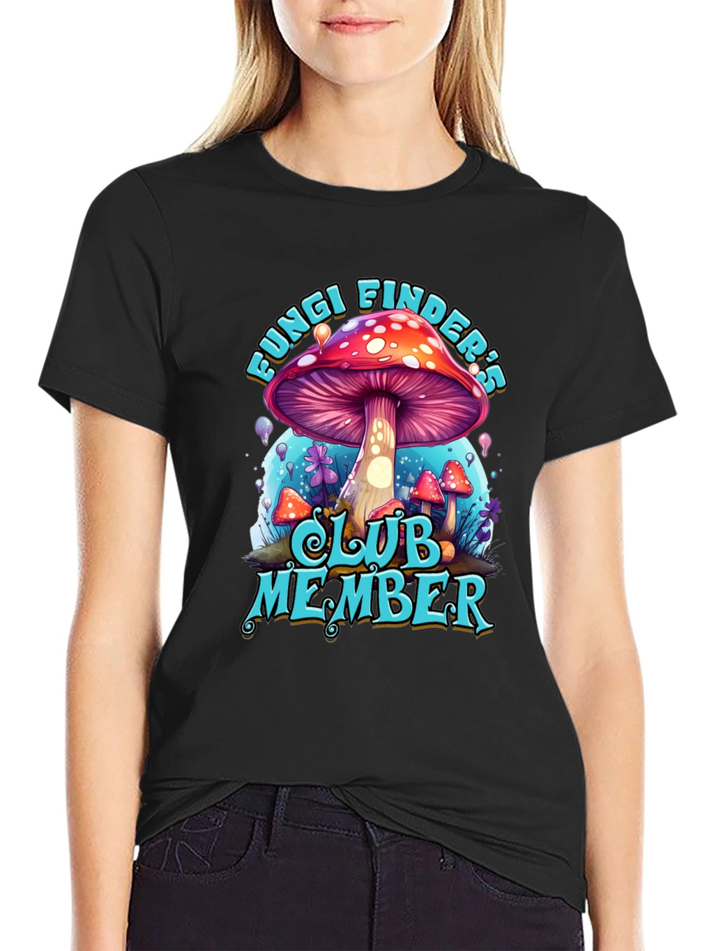 Fungi Finders Club Member Graphic T-Shirt