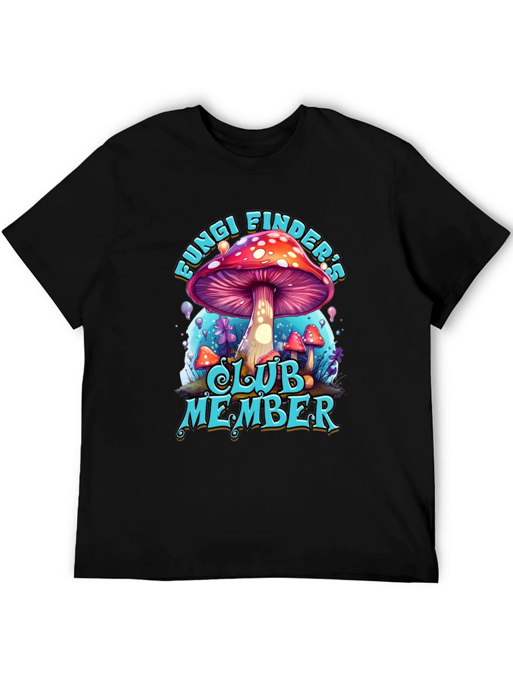 Fungi Finders Club Member Graphic T-Shirt