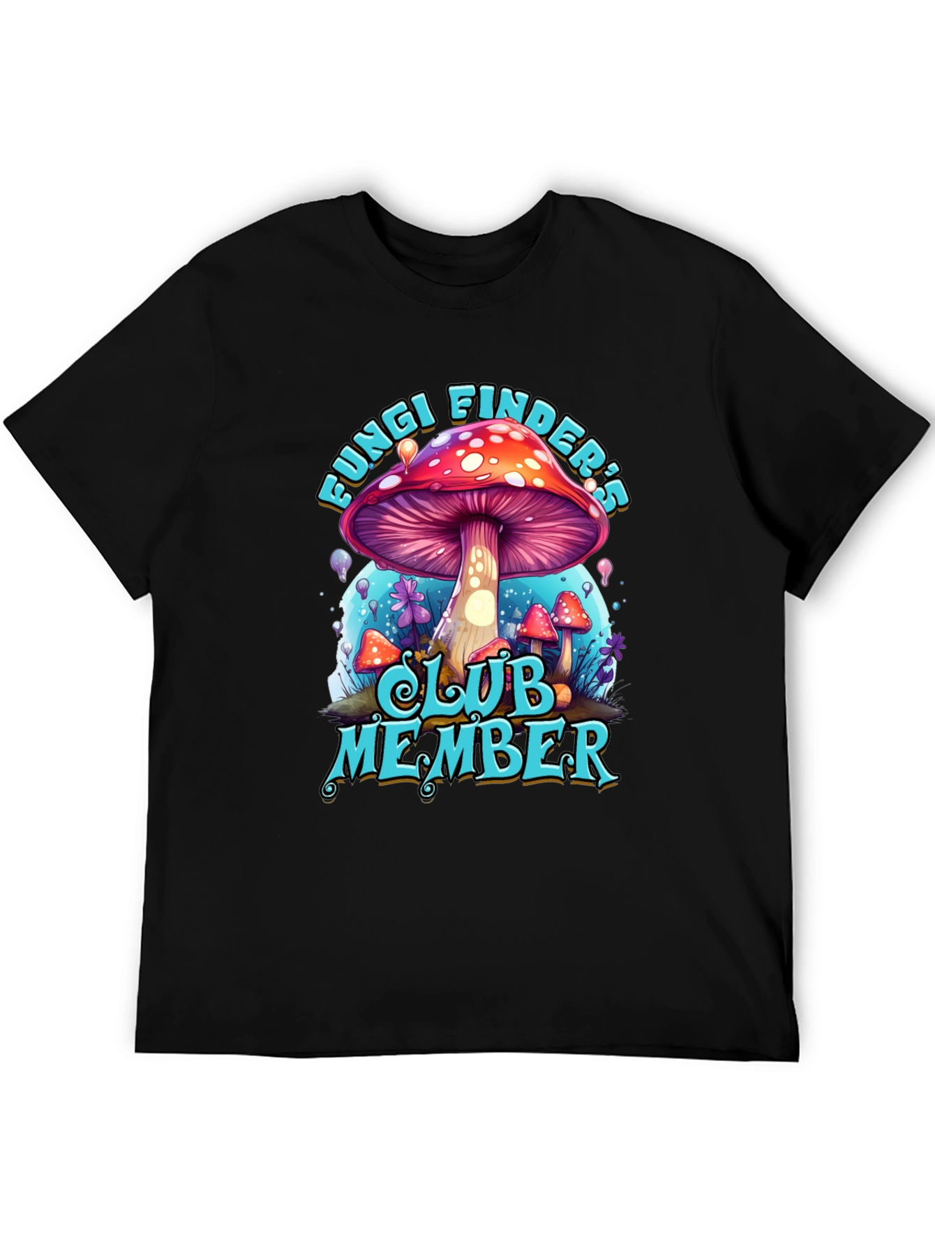 Fungi Finders Club Member Graphic T-Shirt