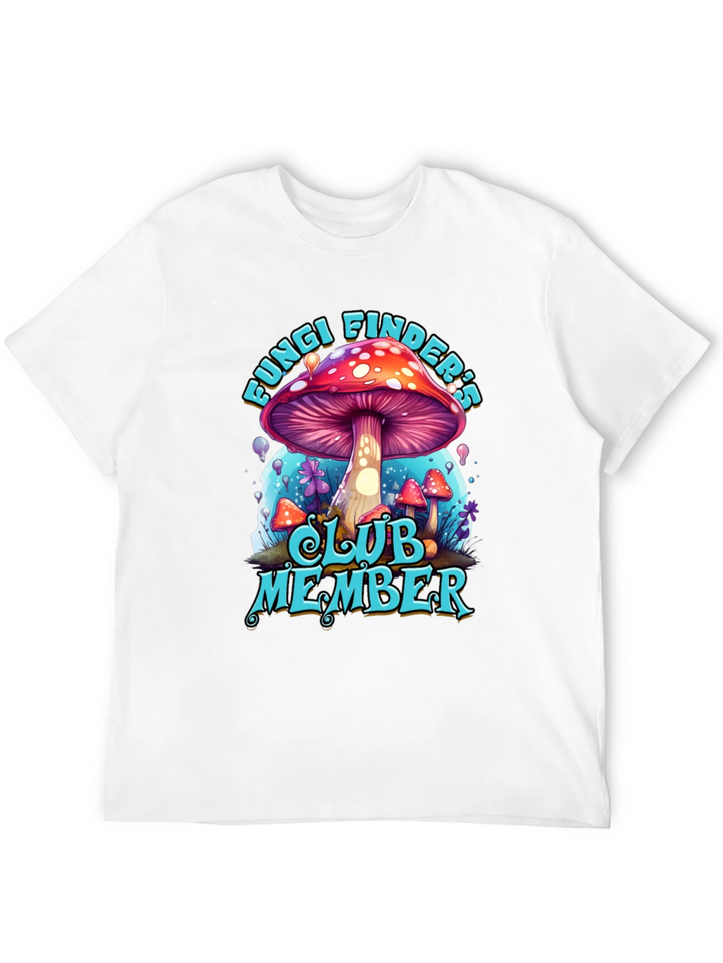 Fungi Finders Club Member Graphic T-Shirt