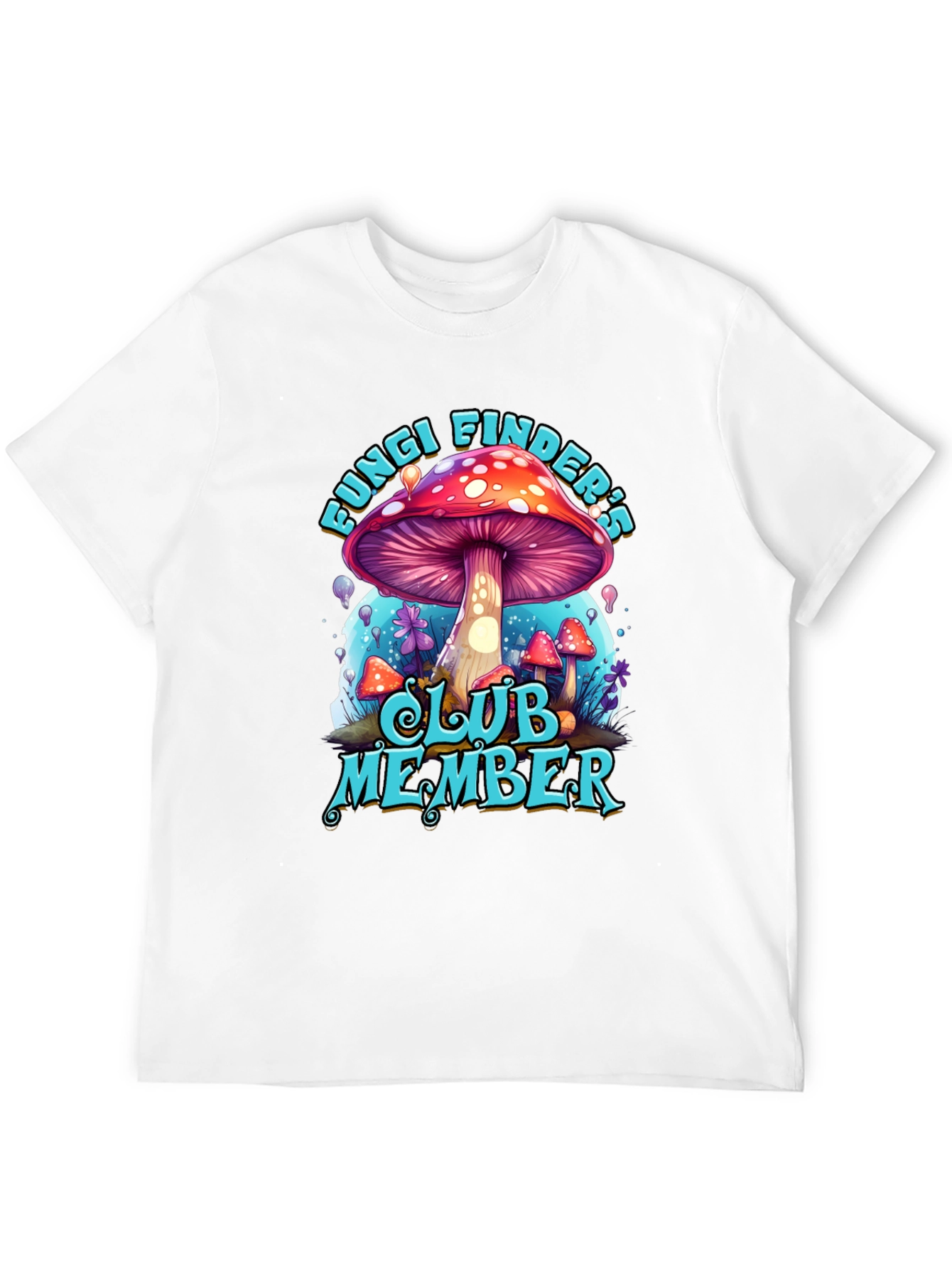 Fungi Finders Club Member Graphic T-Shirt