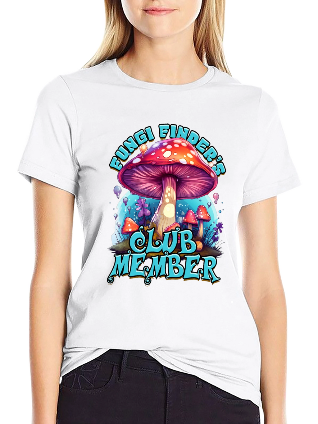 Fungi Finders Club Member Graphic T-Shirt