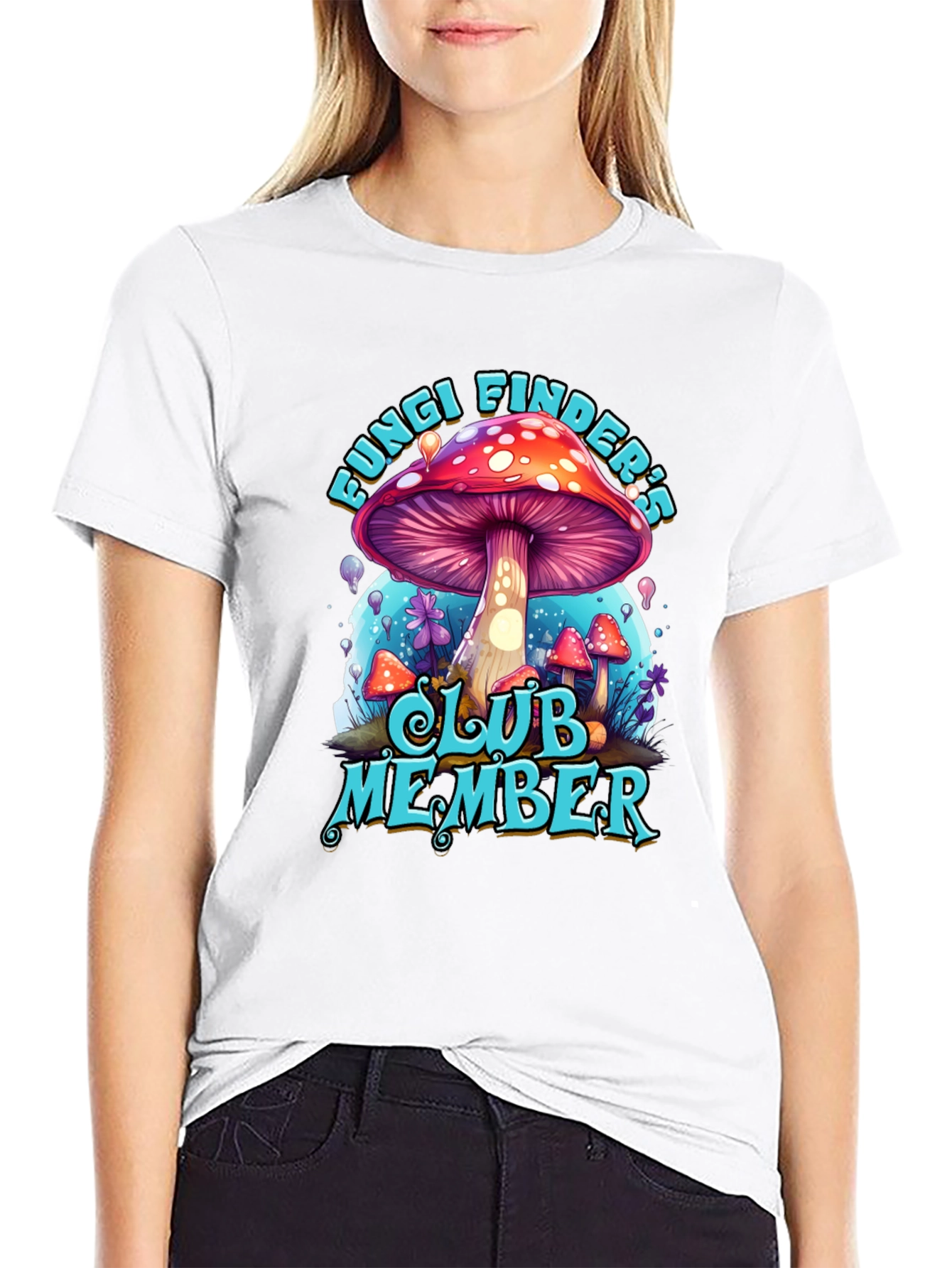 Fungi Finders Club Member Graphic T-Shirt