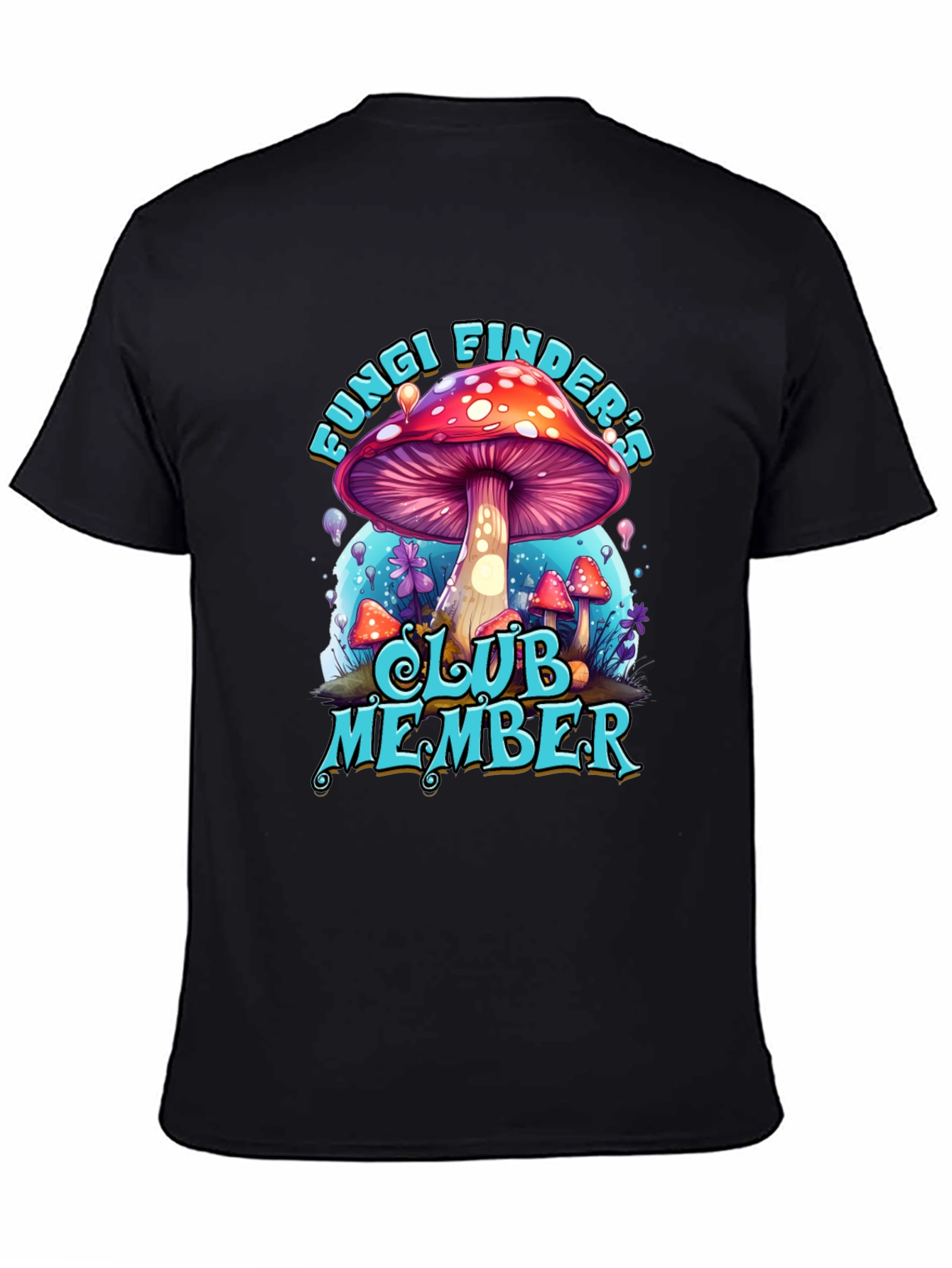 Fungi Finders Club Member Graphic T-Shirt