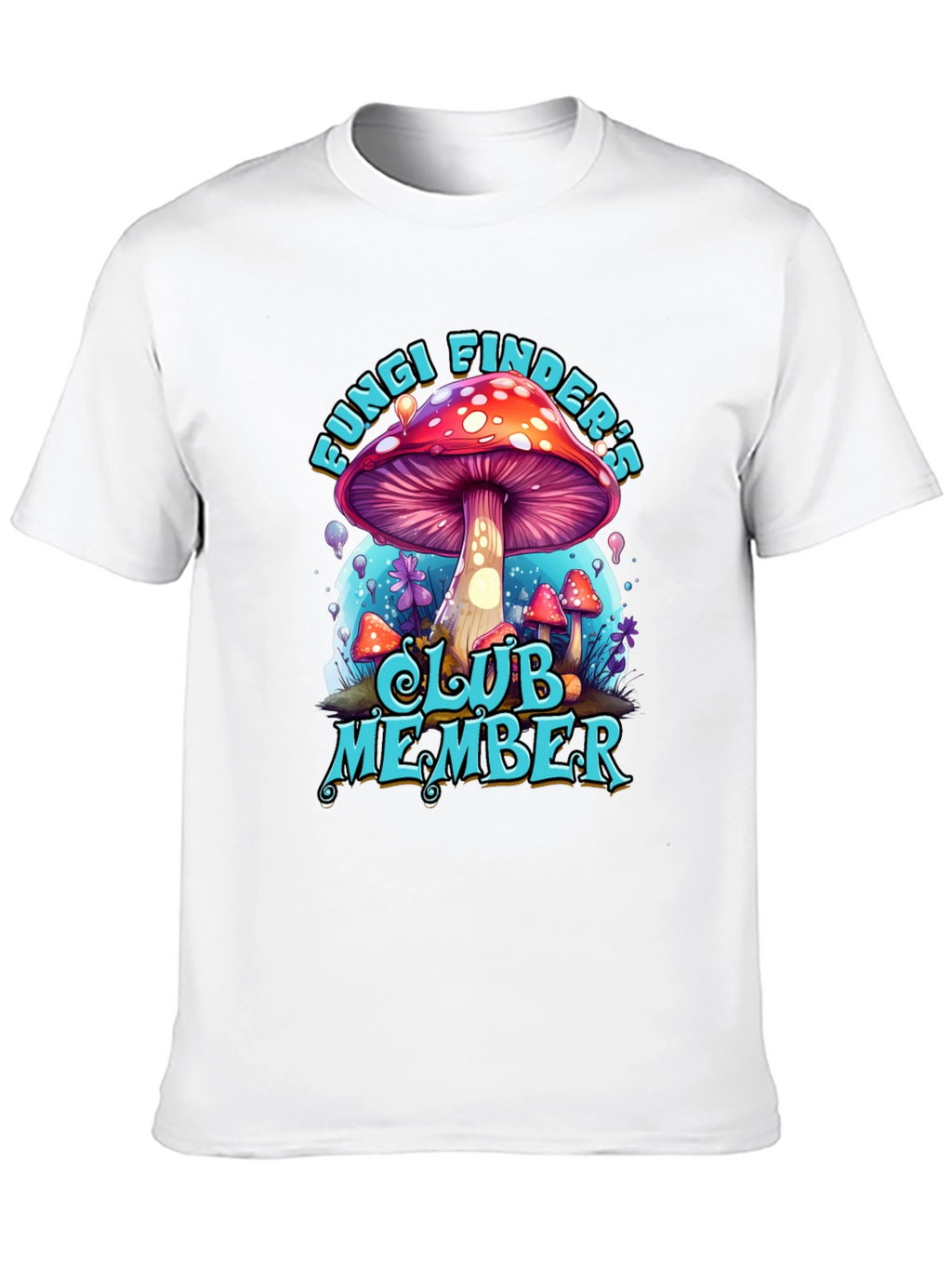 Fungi Finders Club Member Graphic T-Shirt