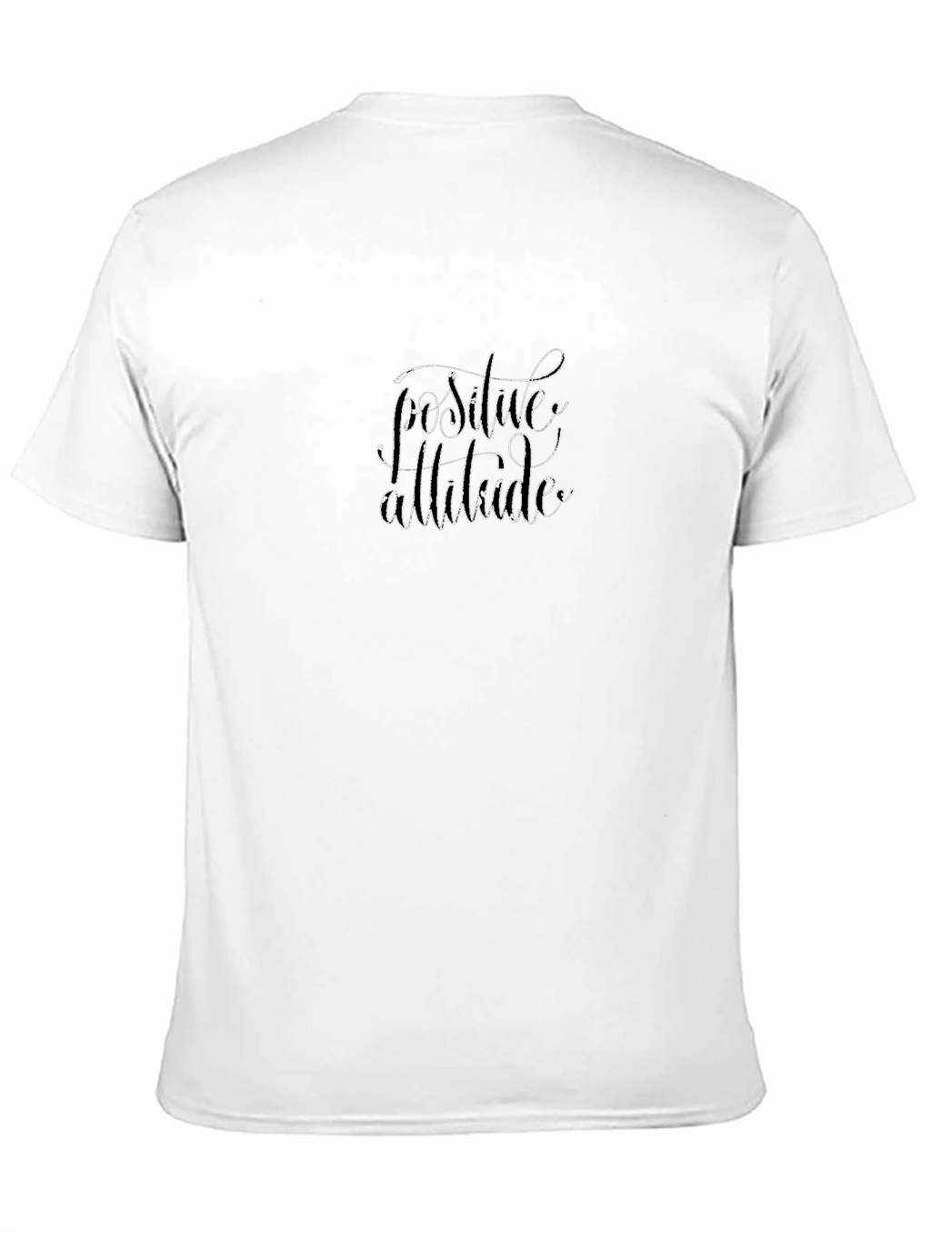 Positive Attitude Black T-Shirt