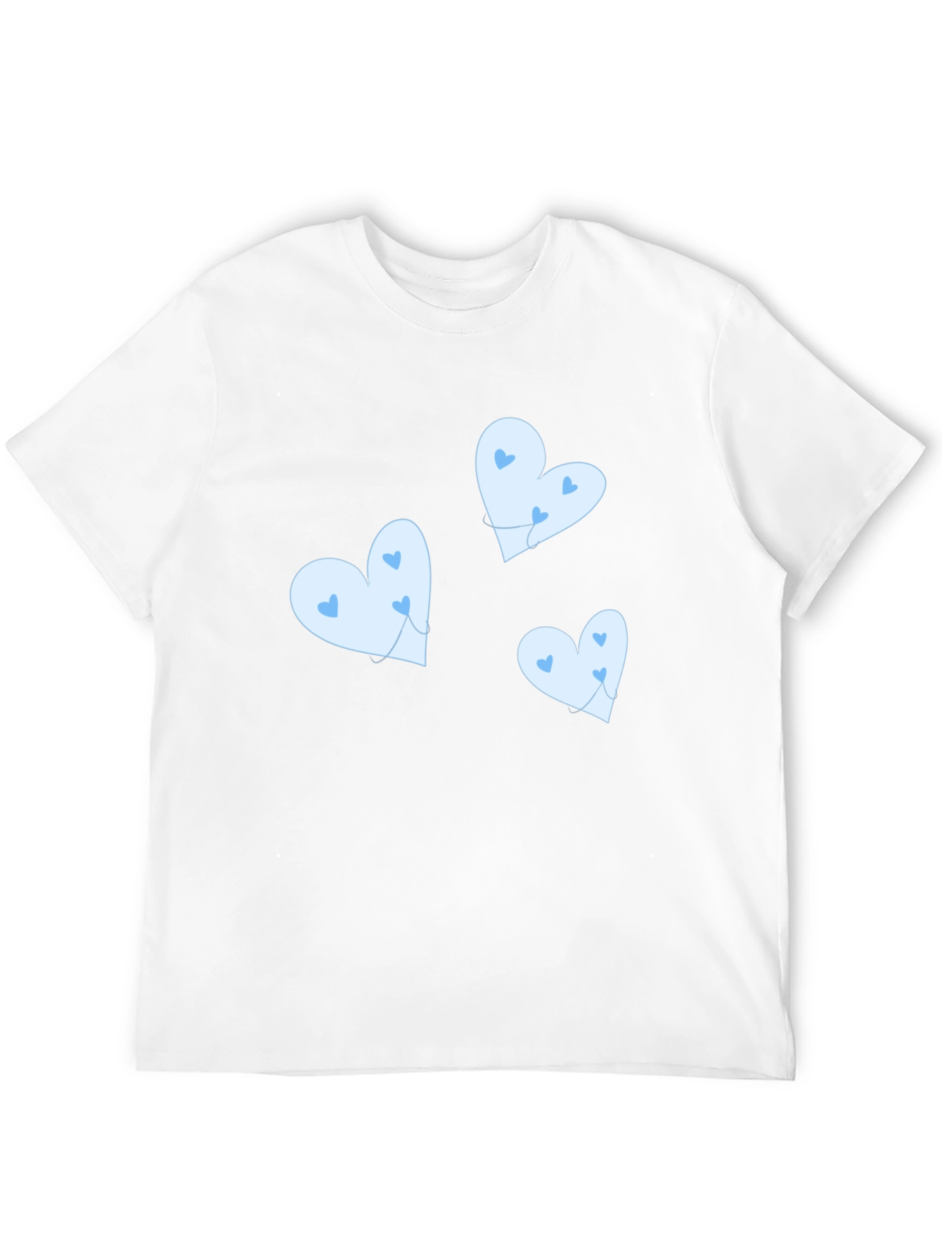 Cute Heart Balloon Graphic T-Shirt
