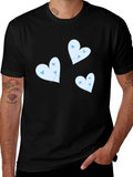 Cute Heart Balloon Graphic T-Shirt