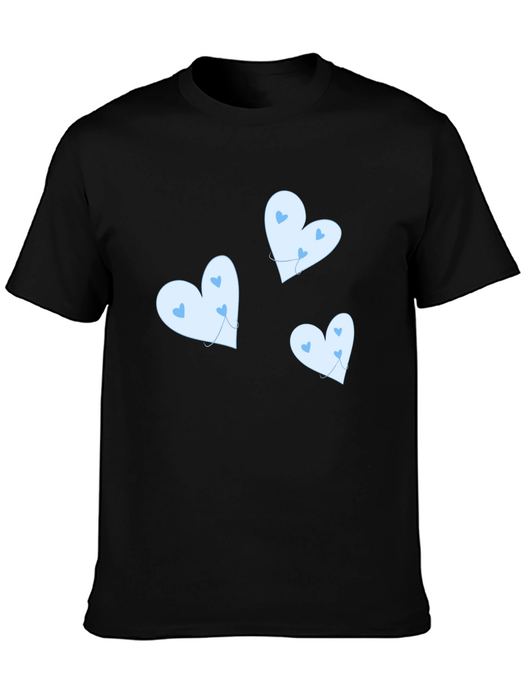 Cute Heart Balloon Graphic T-Shirt