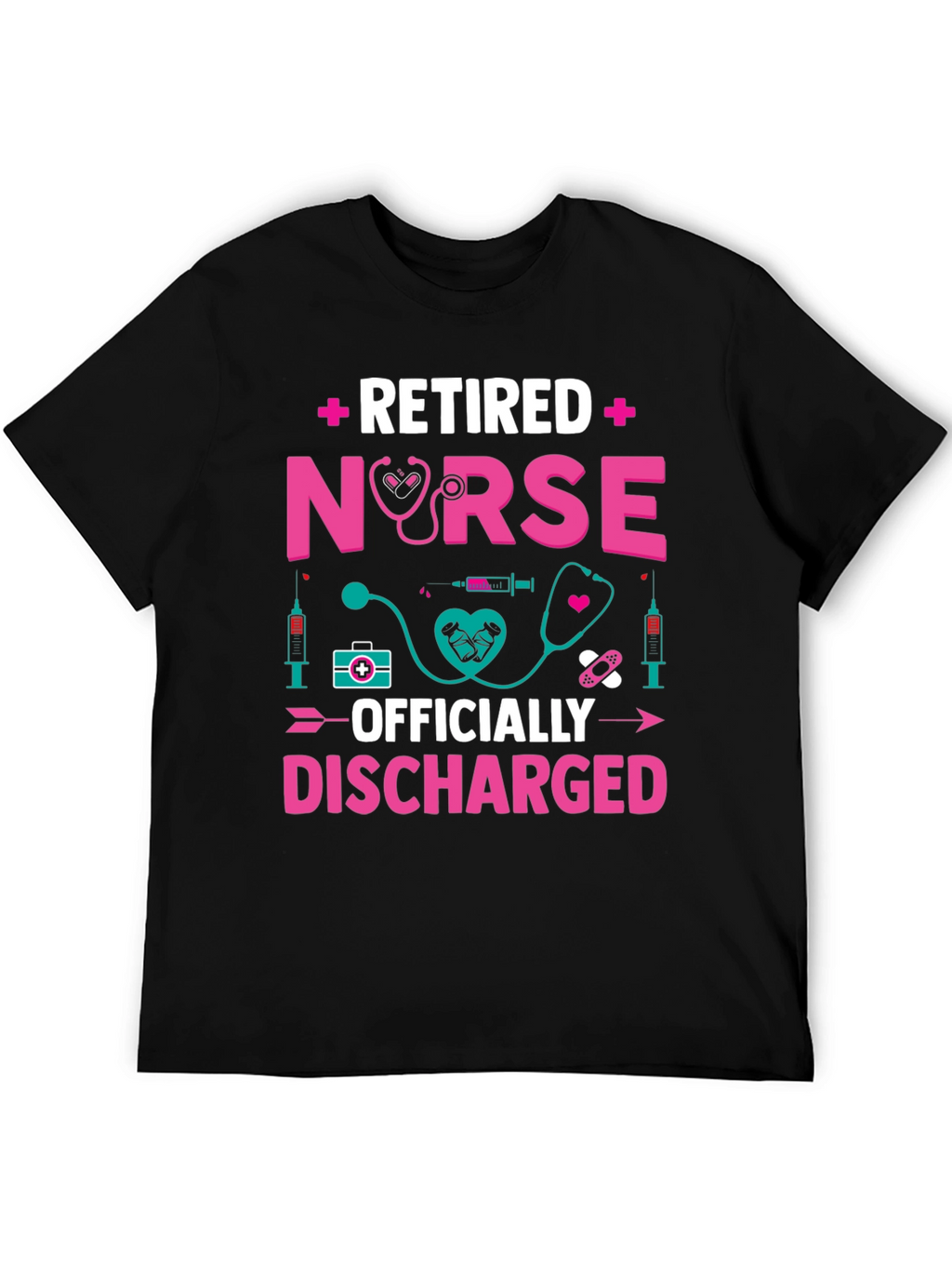 Retired Nurse T-Shirt - Officially Discharged!