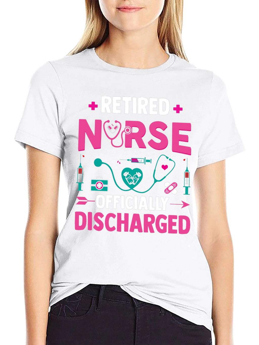 Retired Nurse T-Shirt - Officially Discharged!